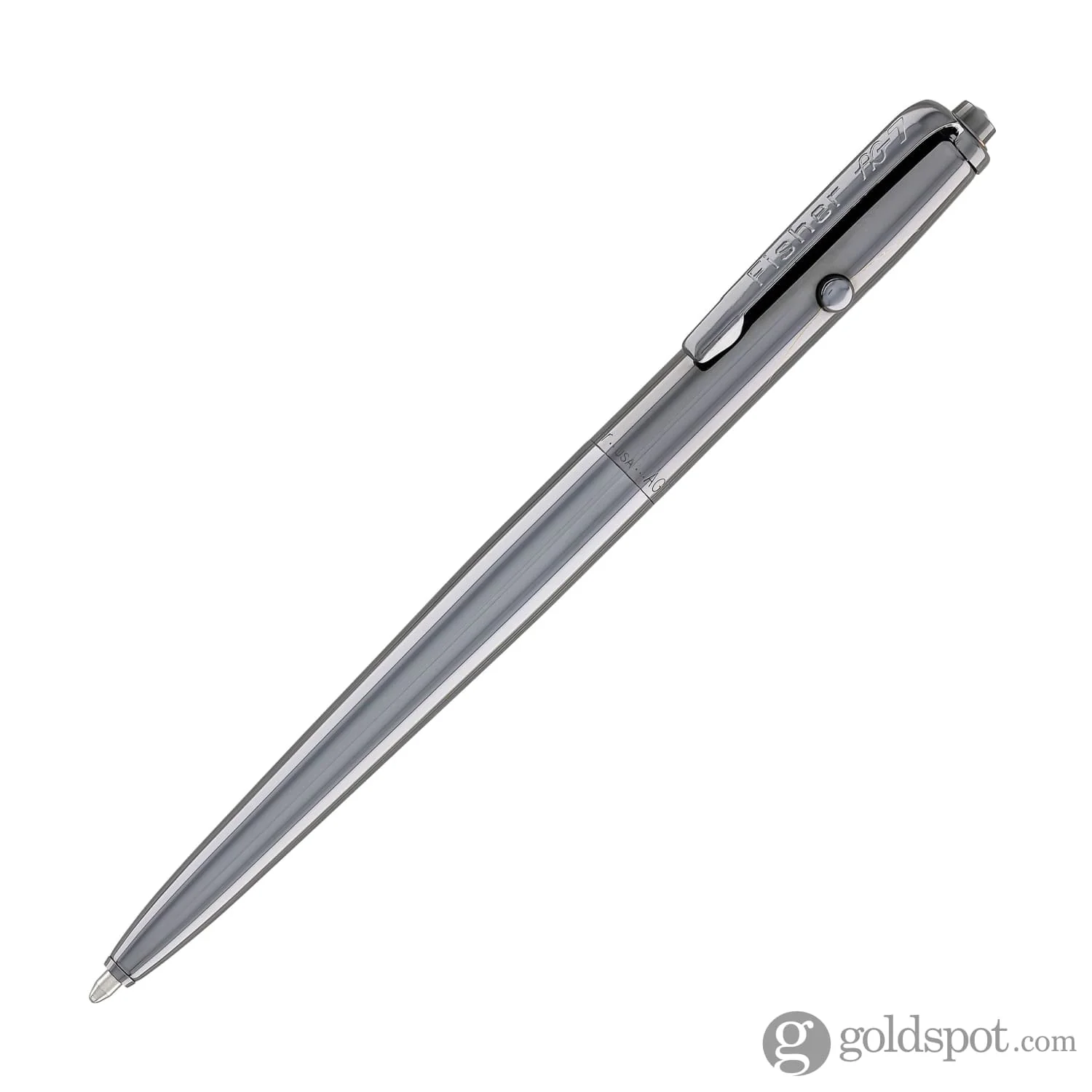 Fisher Space Pen AG7 Astronaut Moonwalker Ballpoint Pen in Black Titanium Nitride with Axiom Space Logo - Image 2