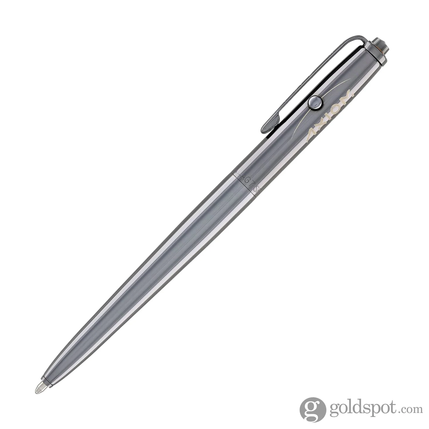 Fisher Space Pen AG7 Astronaut Moonwalker Ballpoint Pen in Black Titanium Nitride with Axiom Space Logo - Image 3