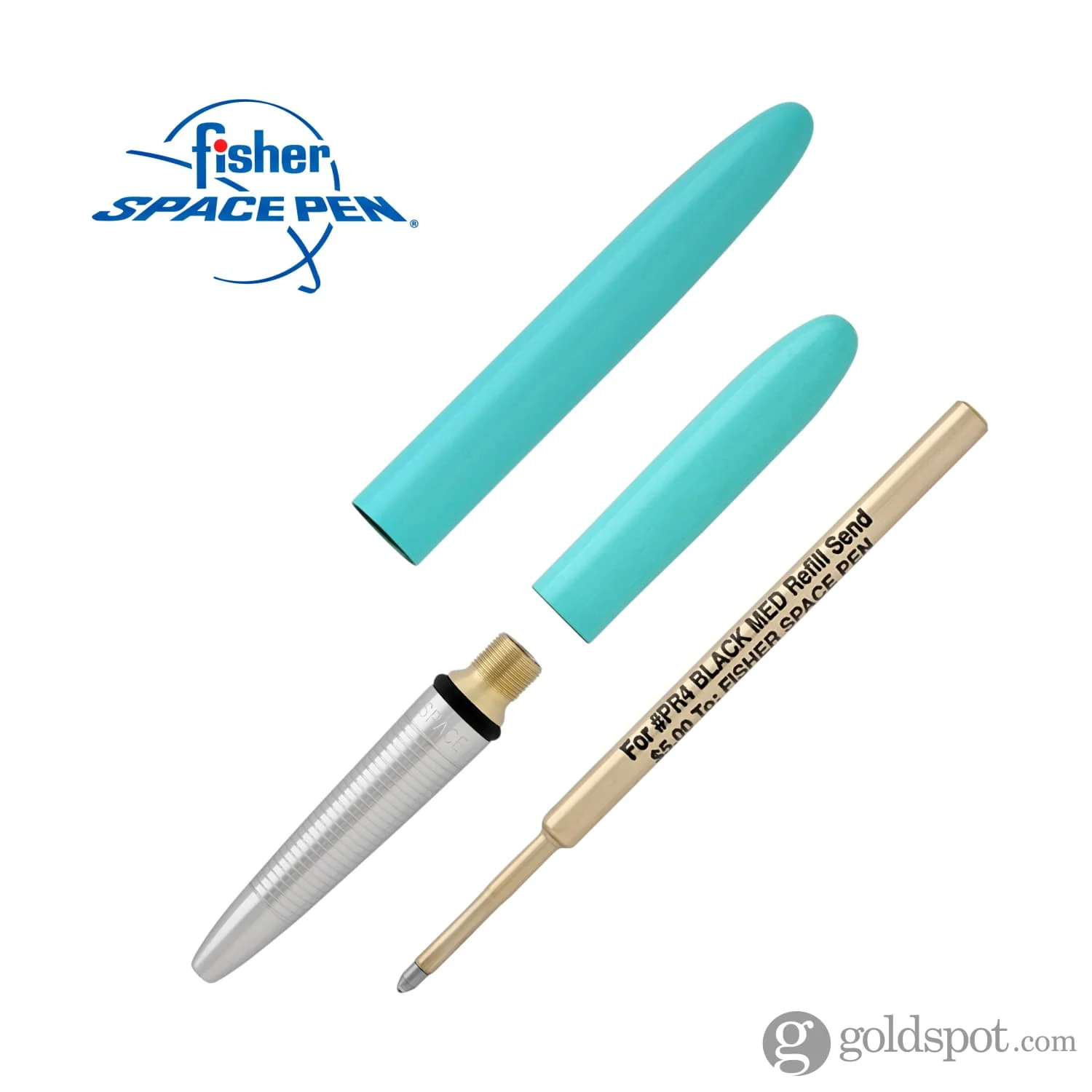 Fisher Space Pen Bullet Ballpoint Pen in Tahitian Blue - Image 4