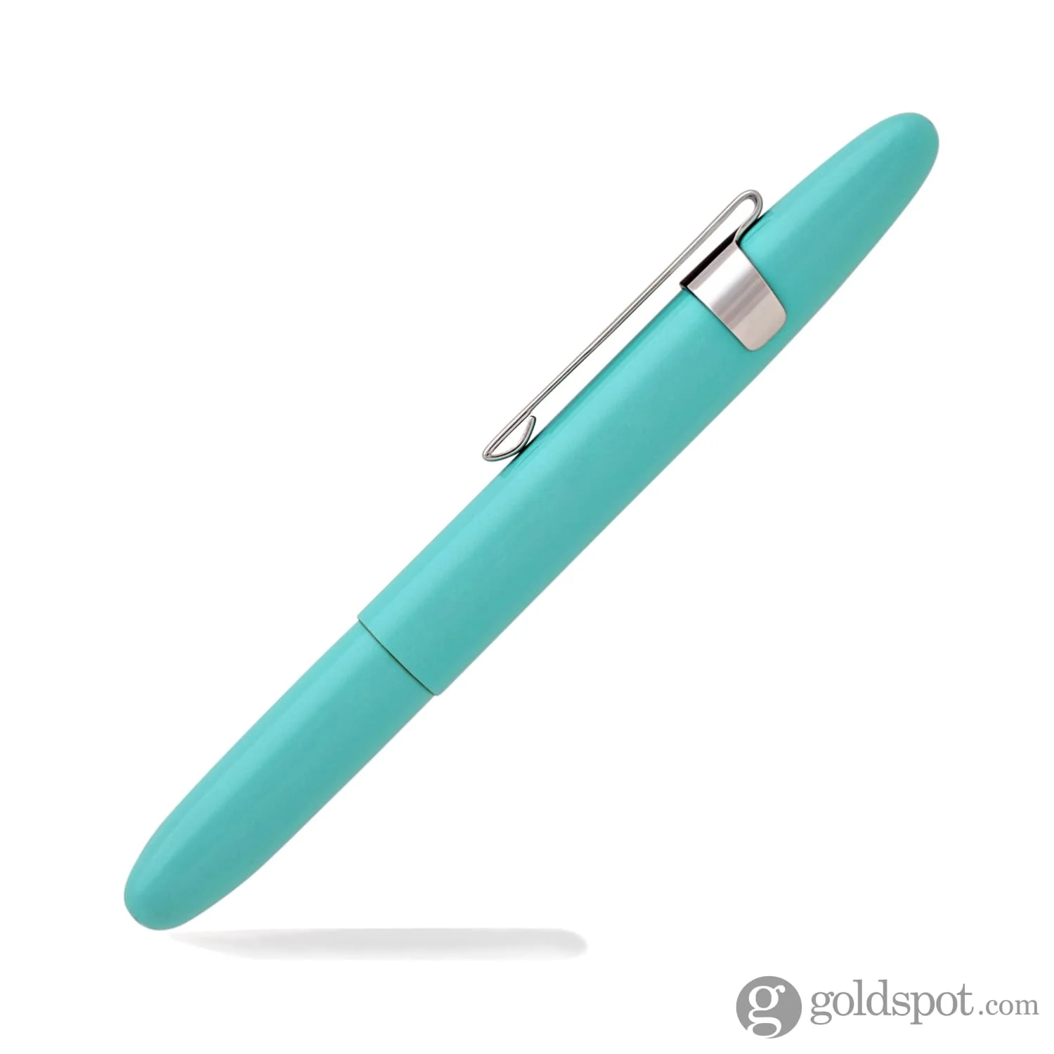 Fisher Space Pen Bullet Ballpoint Pen with Chrome Clip in Tahitian Blue - Image 6