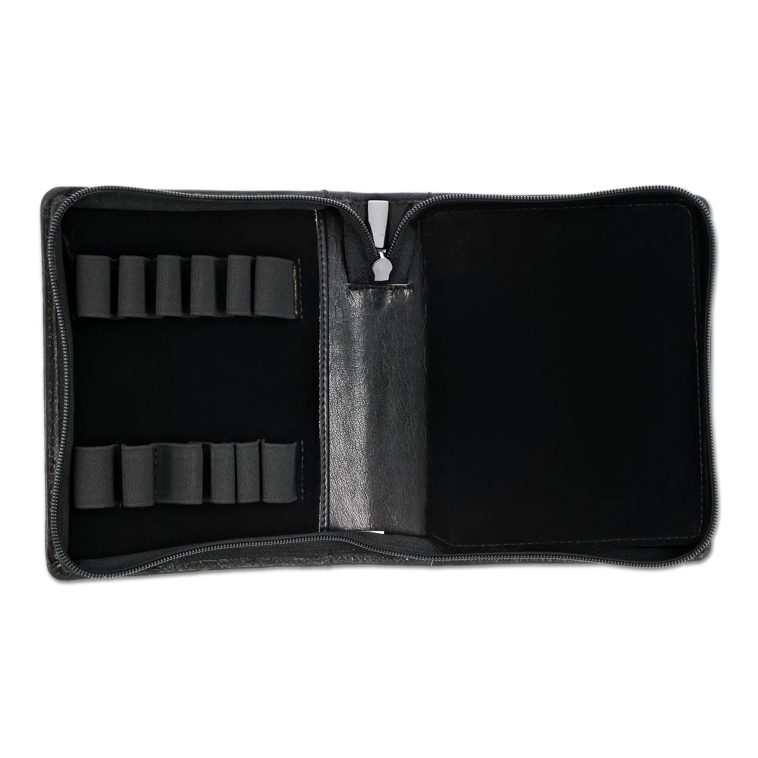 Girologio 12 Zippered Pen Case in Black - Image 3