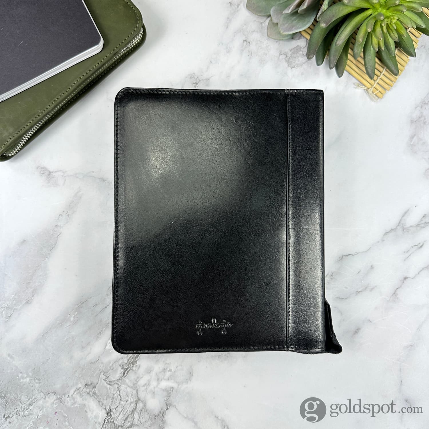 Girologio 24 Zippered Pen Case in Black - Image 4