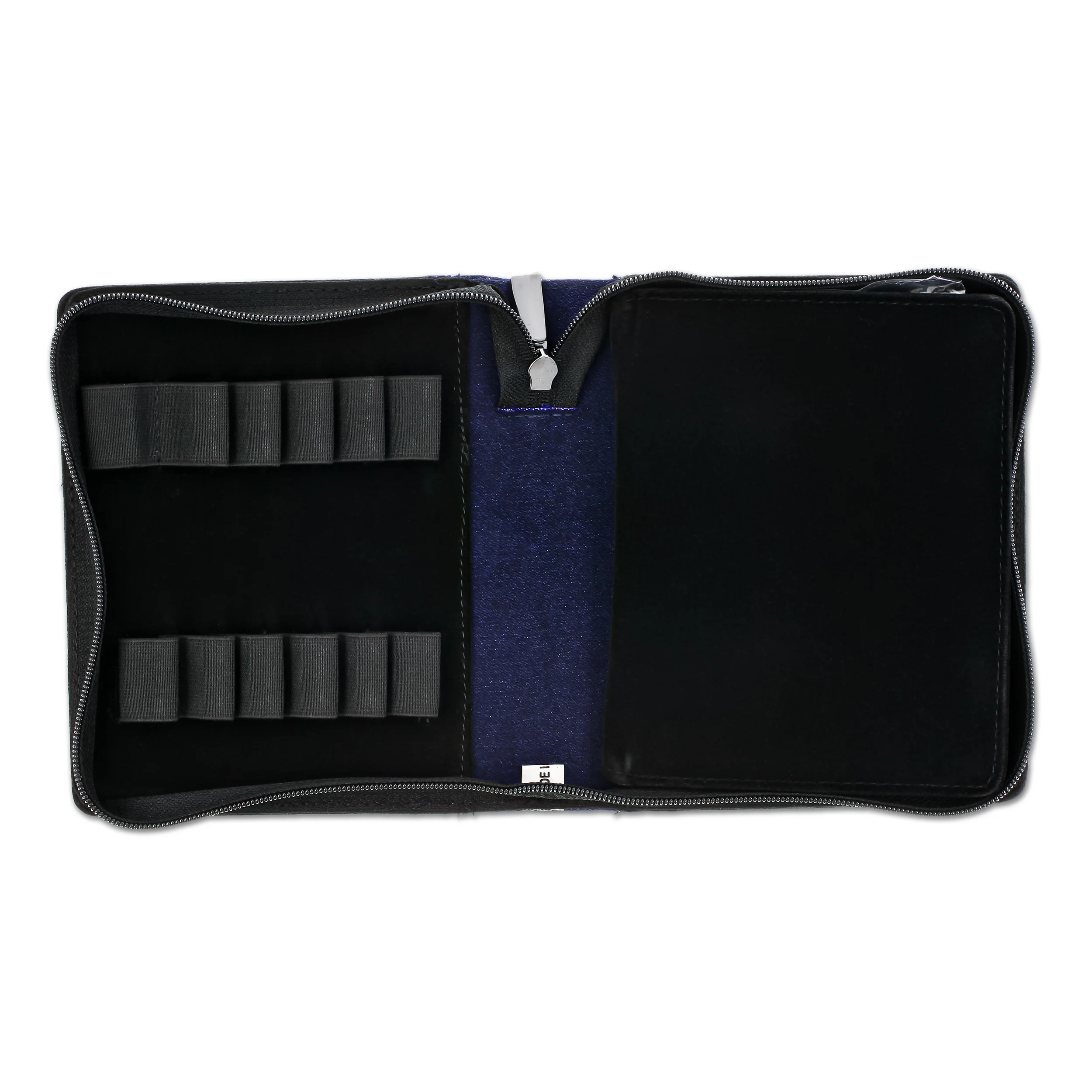 Girologio 12 Zippered Pen Case in Cotton Denim - Image 4