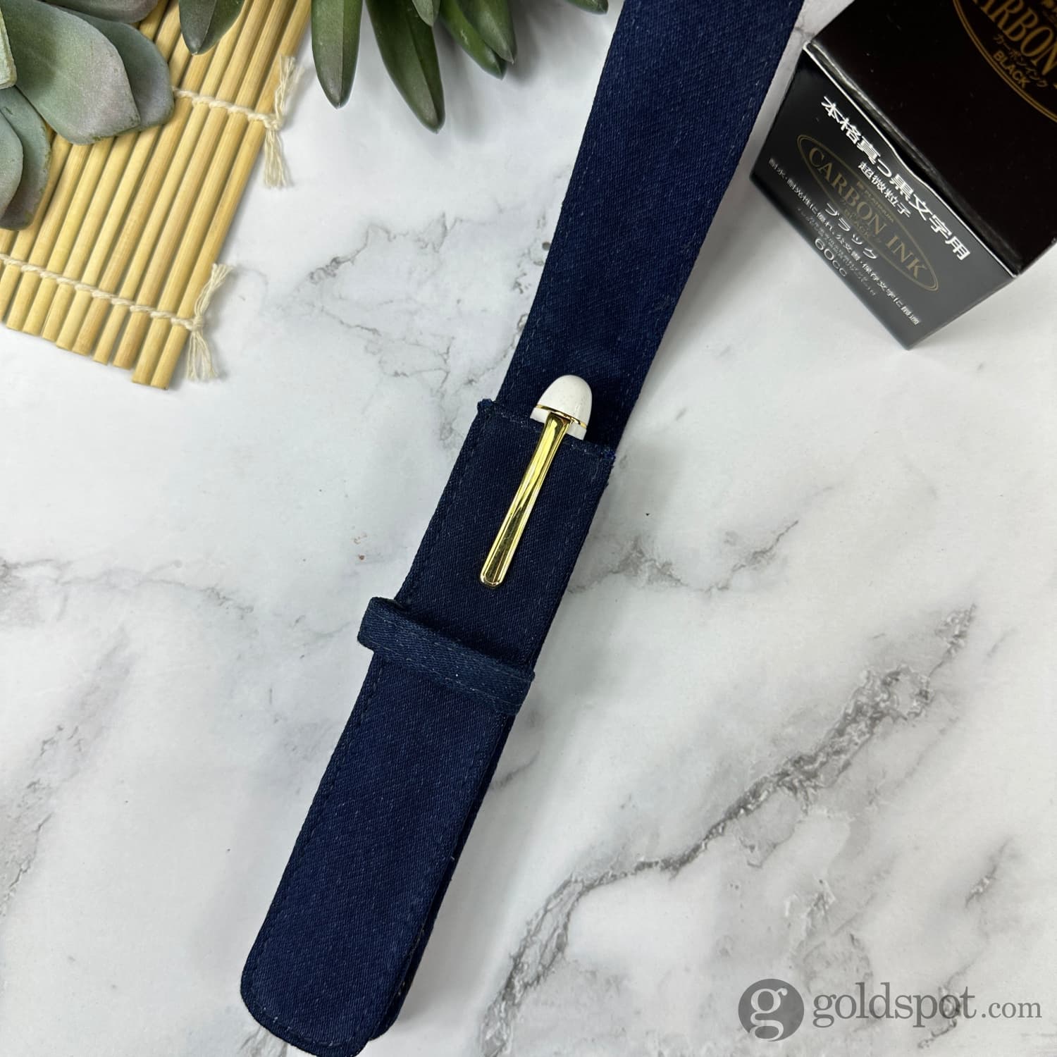 Girologio Single Pen Case in Denim - Image 5