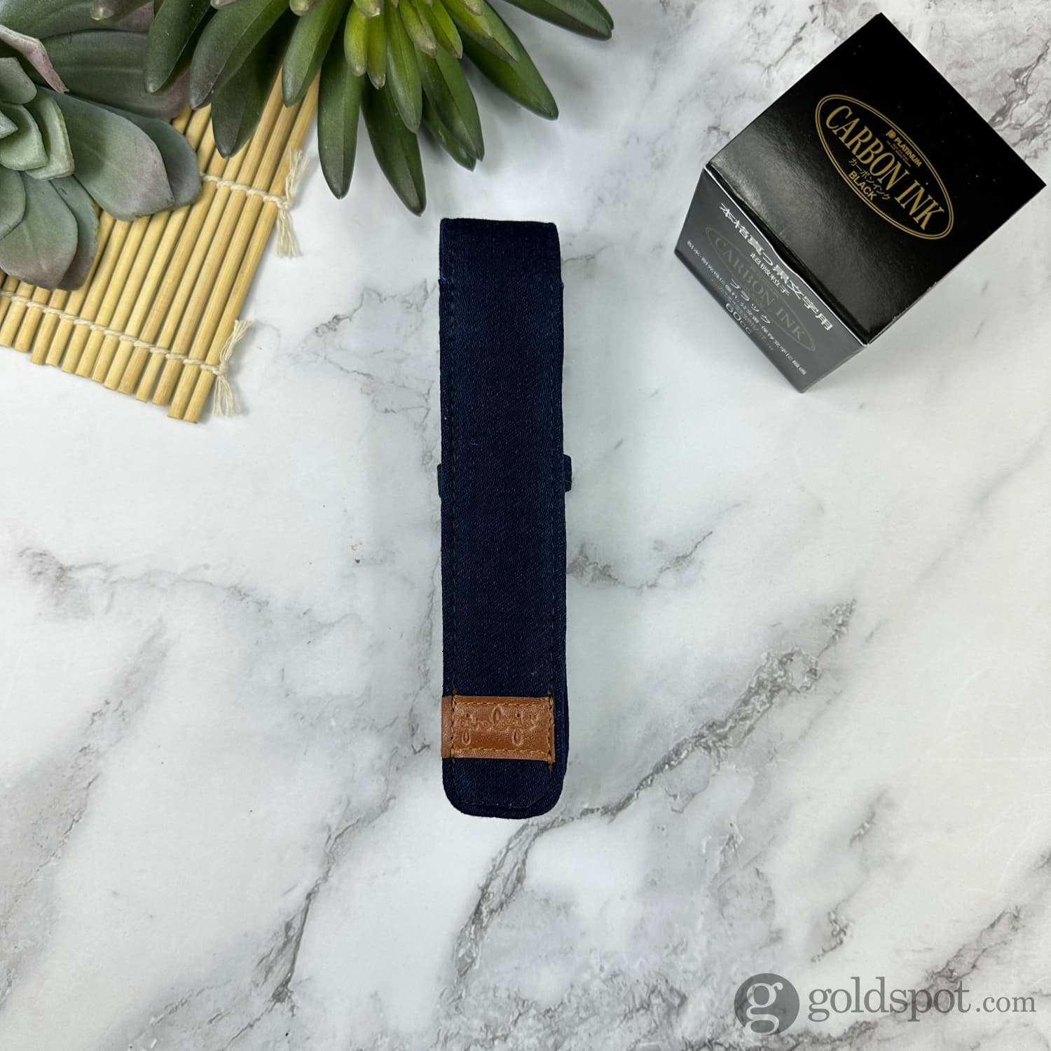 Girologio Single Pen Case in Denim - Image 6