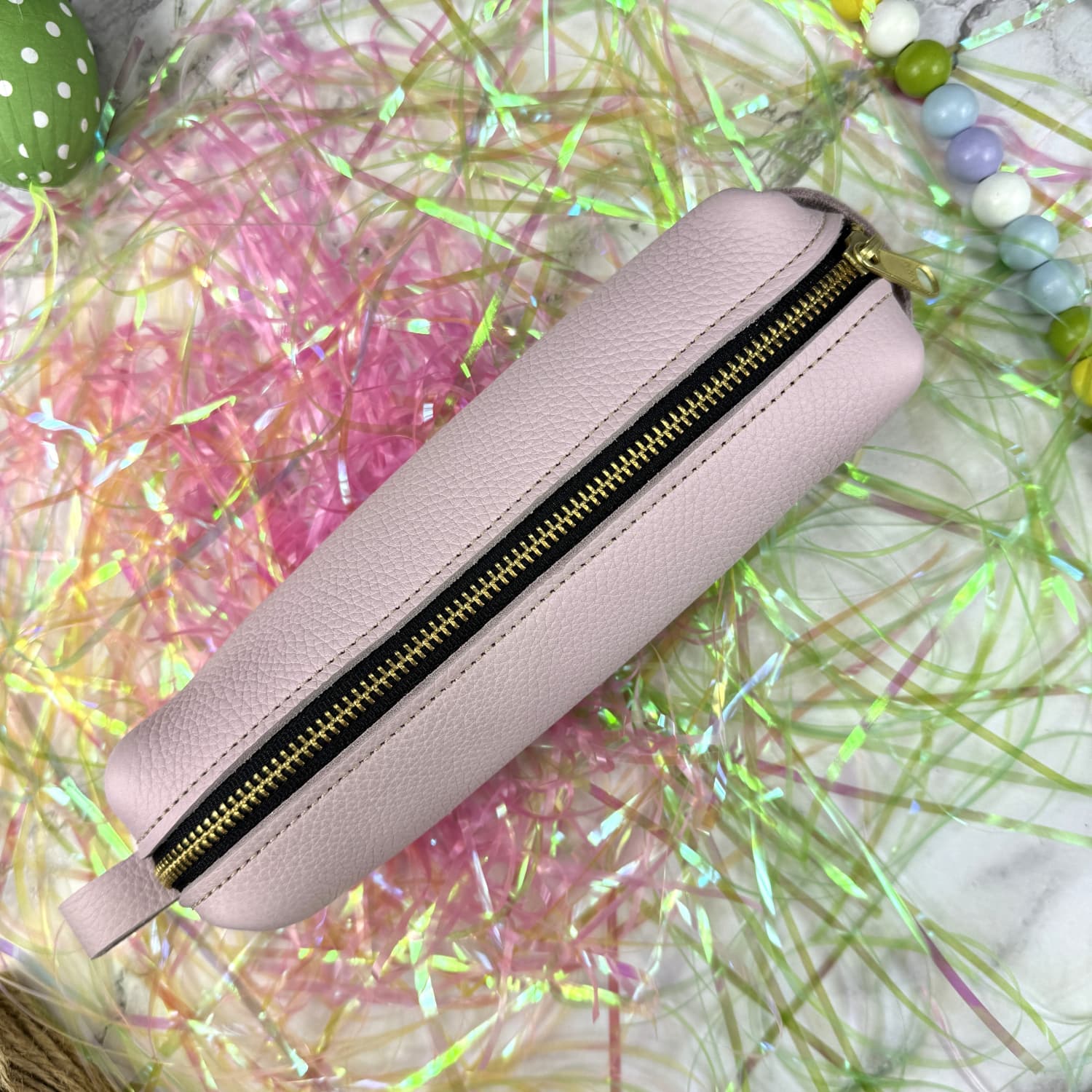 Girologio Zipper Pouch in Blush Petal