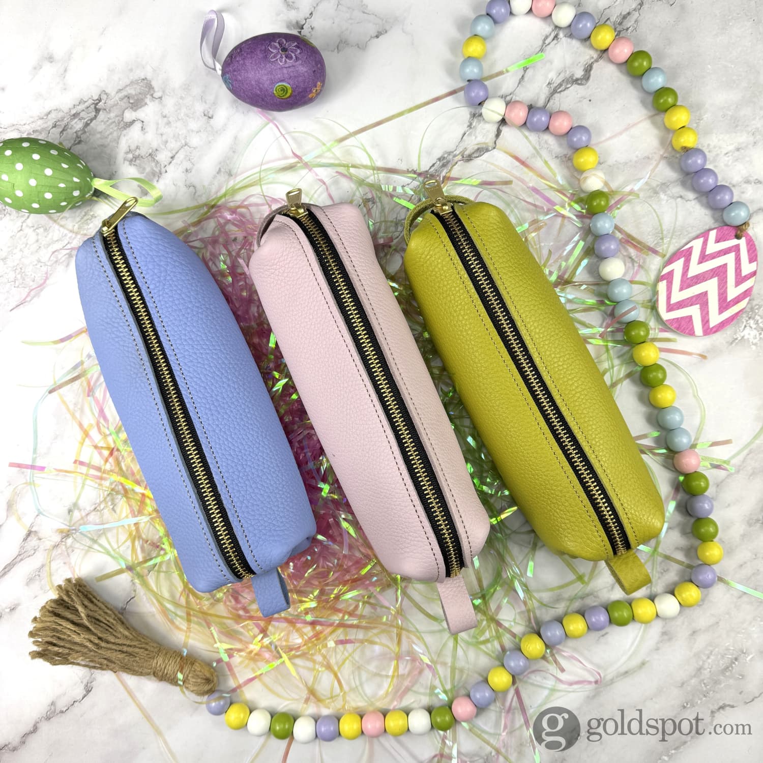 Girologio Zipper Pouch in Lemon Zest - Image 2