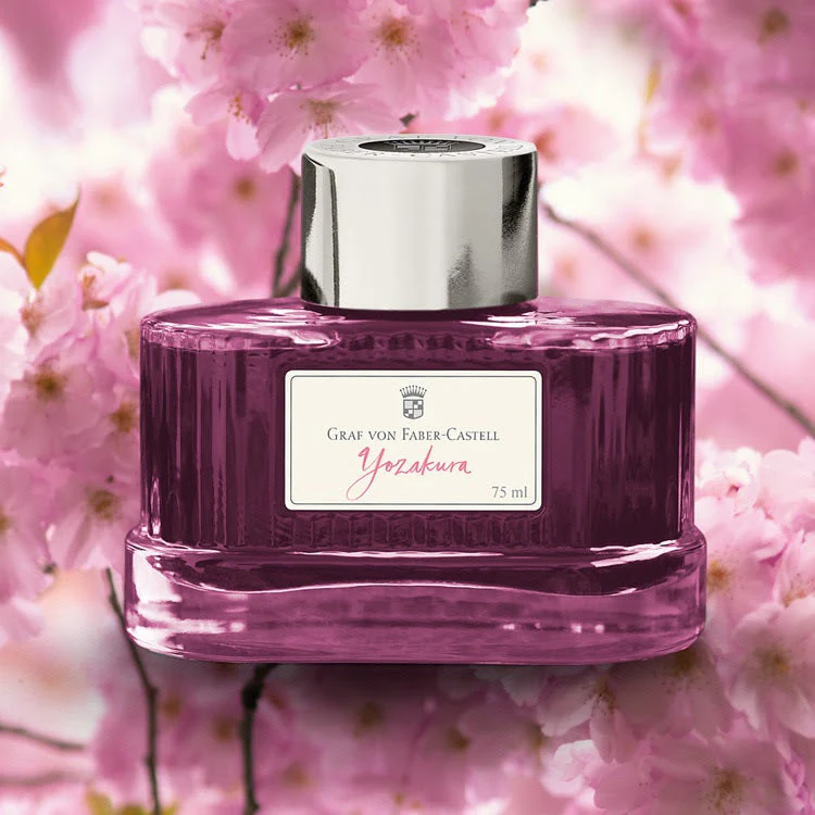 Graf von Faber-Castell Bottled Ink in Yozakura - 75 mL - Image 2