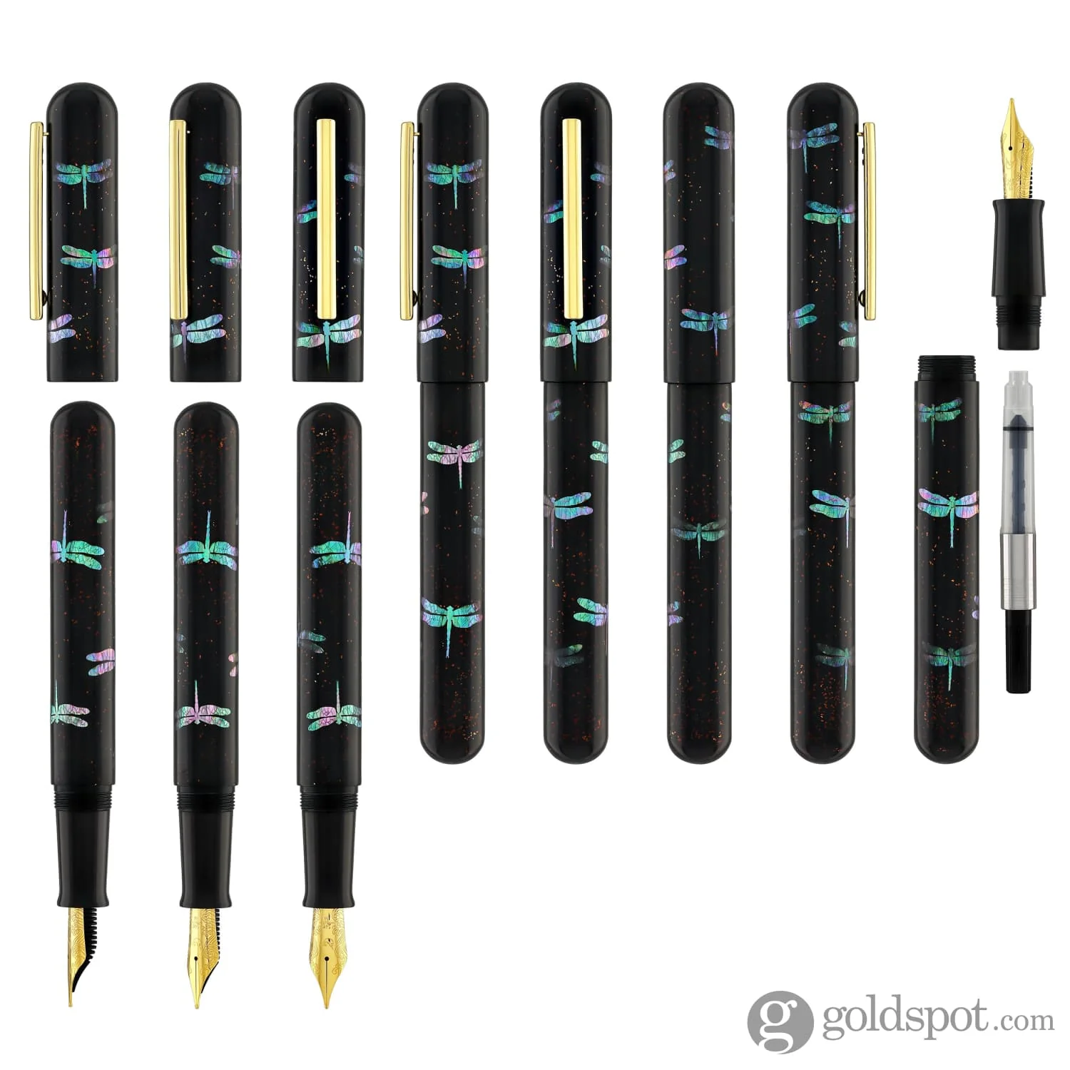 IKKAKU by Nahvalur Fountain Pen in Dragonfly - Image 8