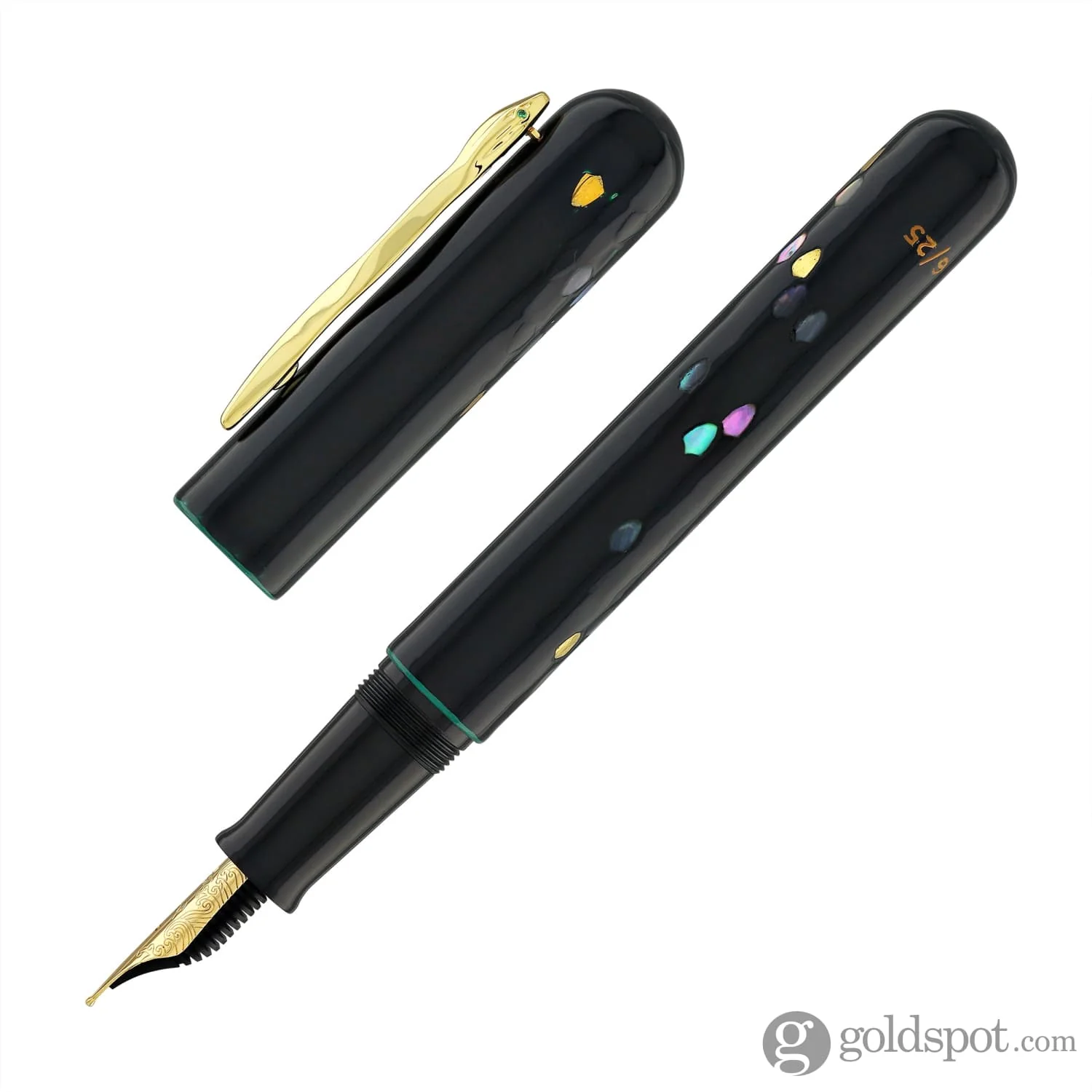 IKKAKU by Nahvalur Fountain Pen in Year of the Snake - Image 4