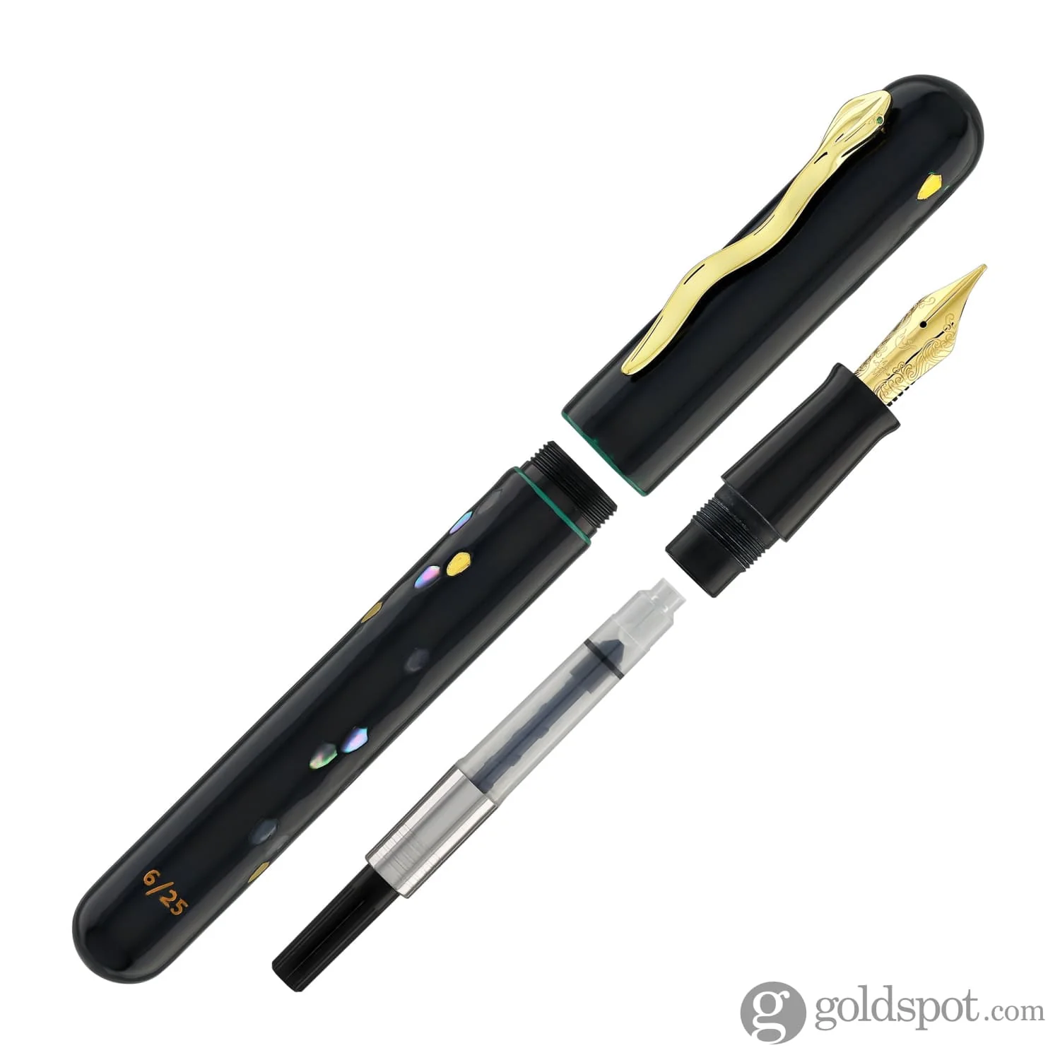 IKKAKU by Nahvalur Fountain Pen in Year of the Snake - Image 7