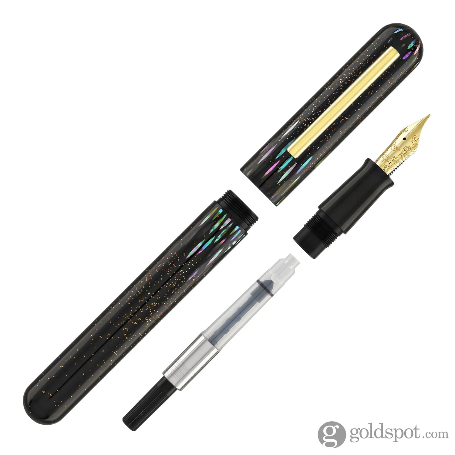 IKKAKU by Nahvalur Fountain Ye-Yu Urushi Raden Pen - Image 7