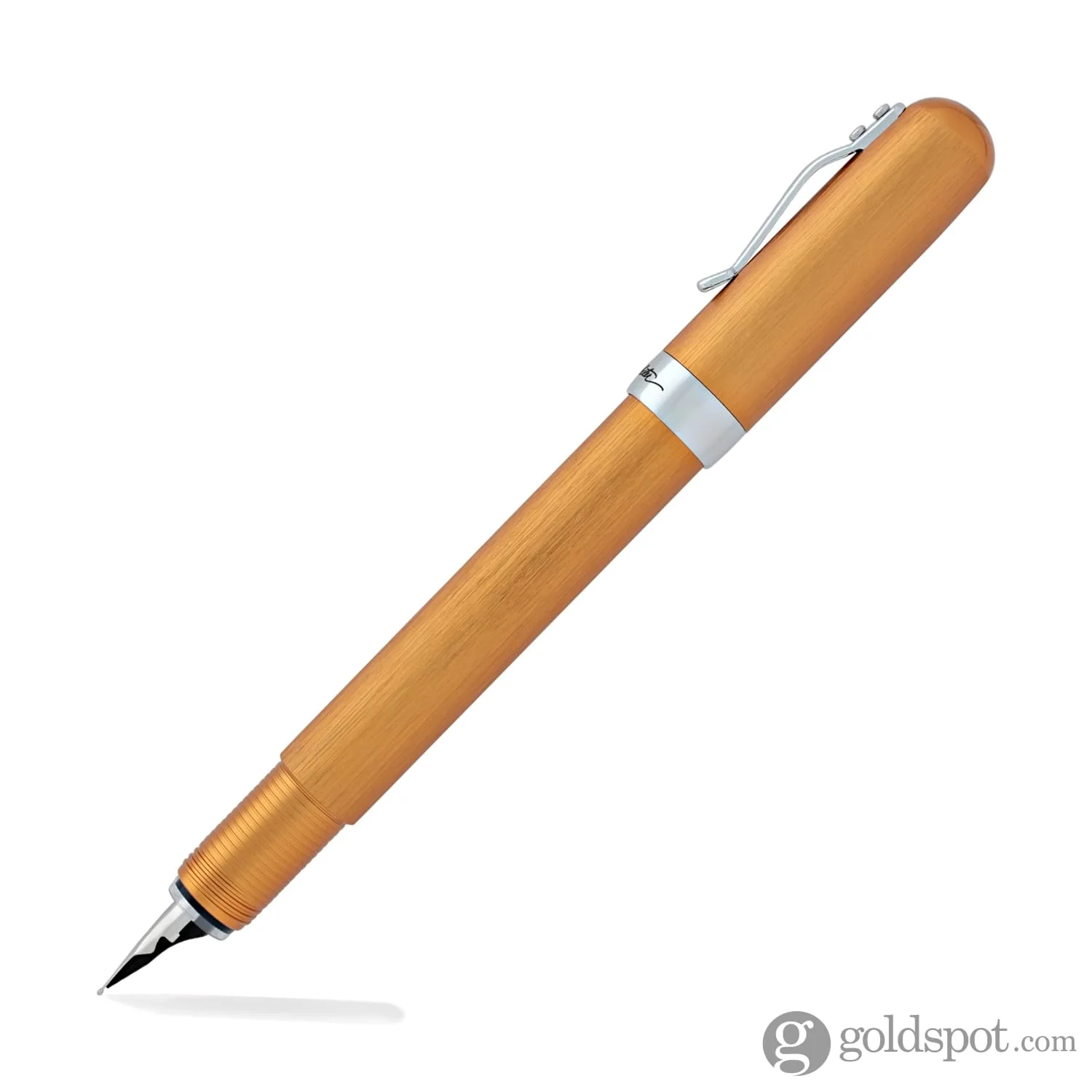 Itoya PaperSkater Galaxy Fountain Pen in Firefly Orange - Fine Point - Image 3