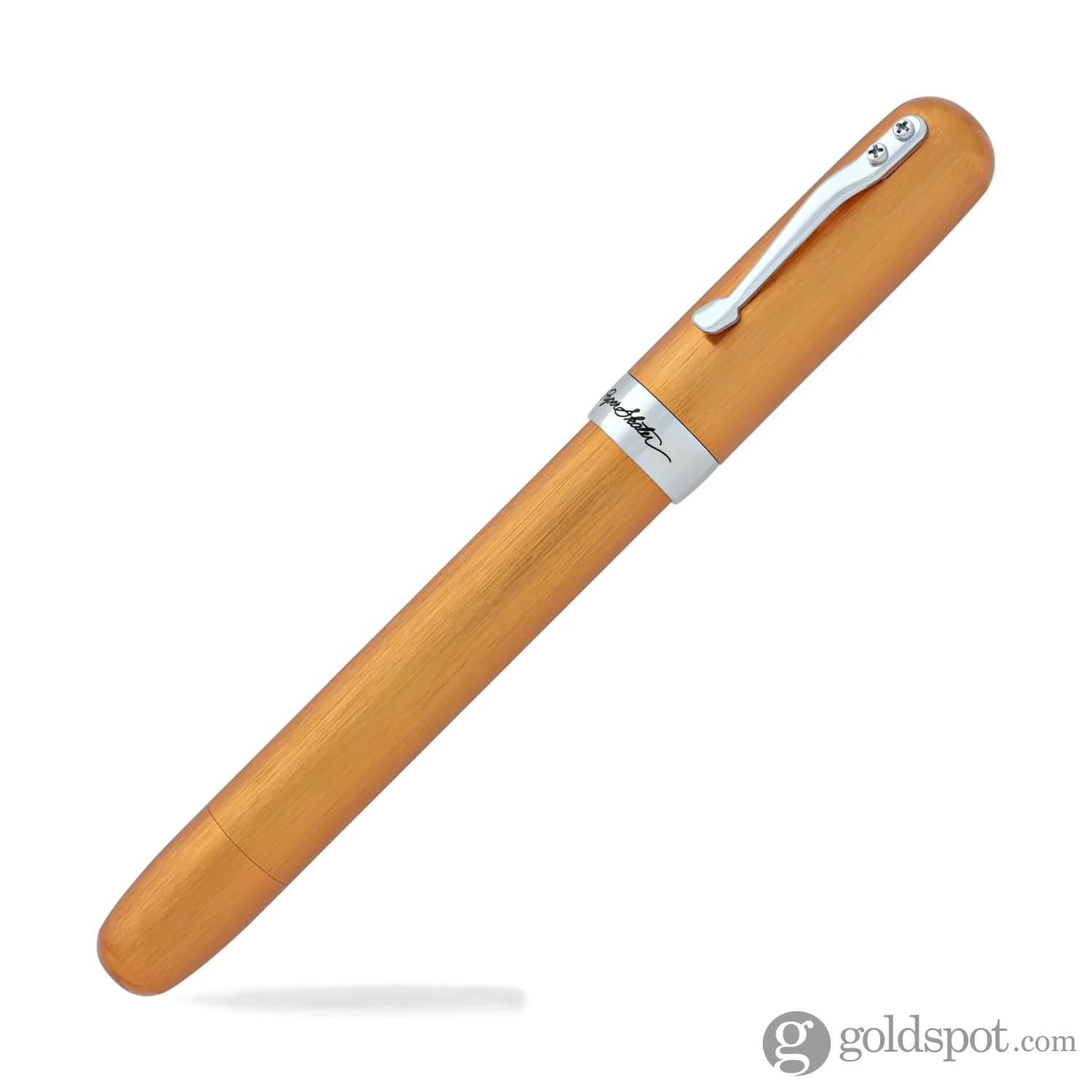 Itoya PaperSkater Galaxy Fountain Pen in Firefly Orange - Fine Point - Image 6