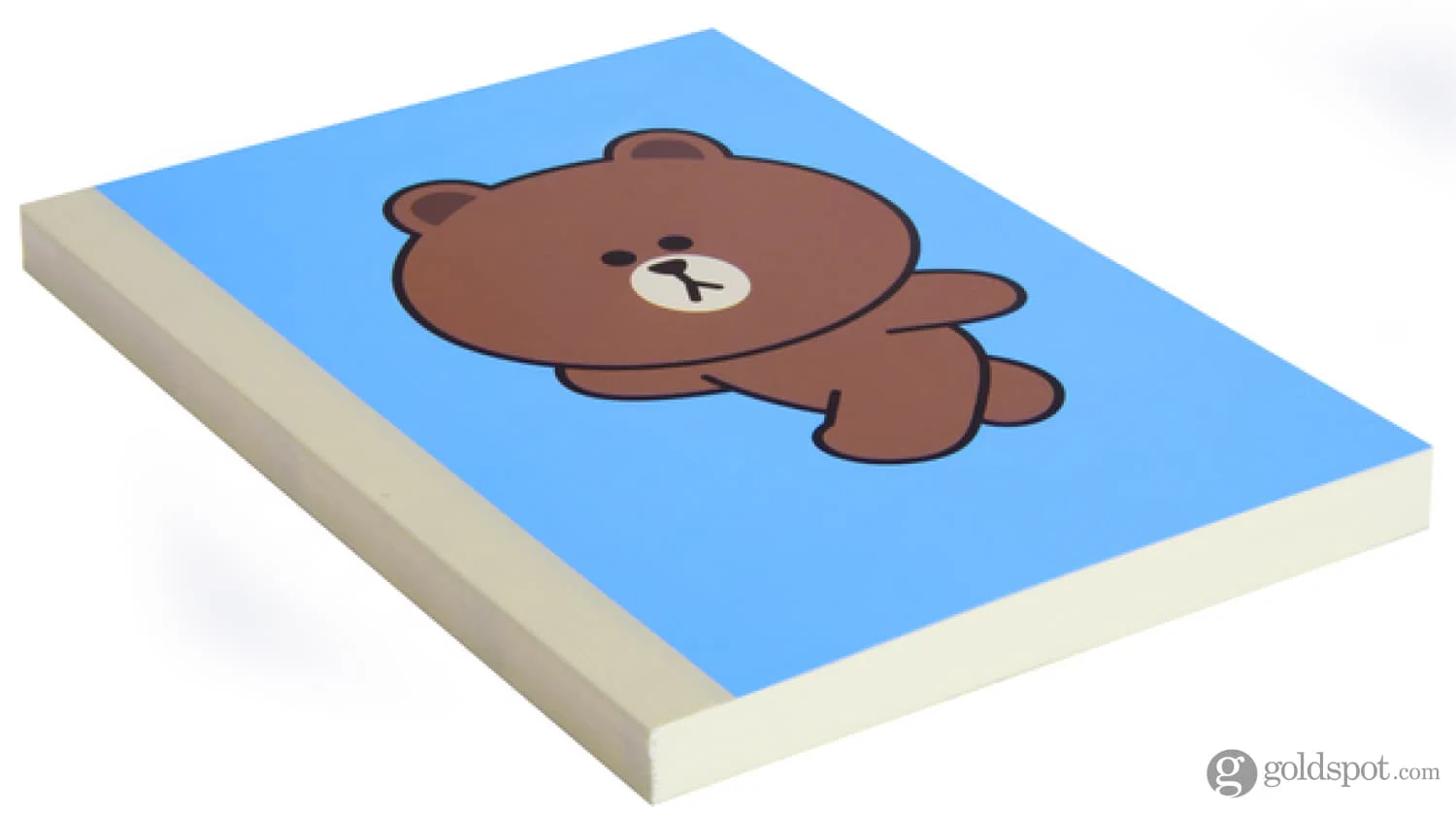 Itoya Profolio Oasis Lined Notebook in LINE FRIENDS "BROWN" - A6 - Image 2