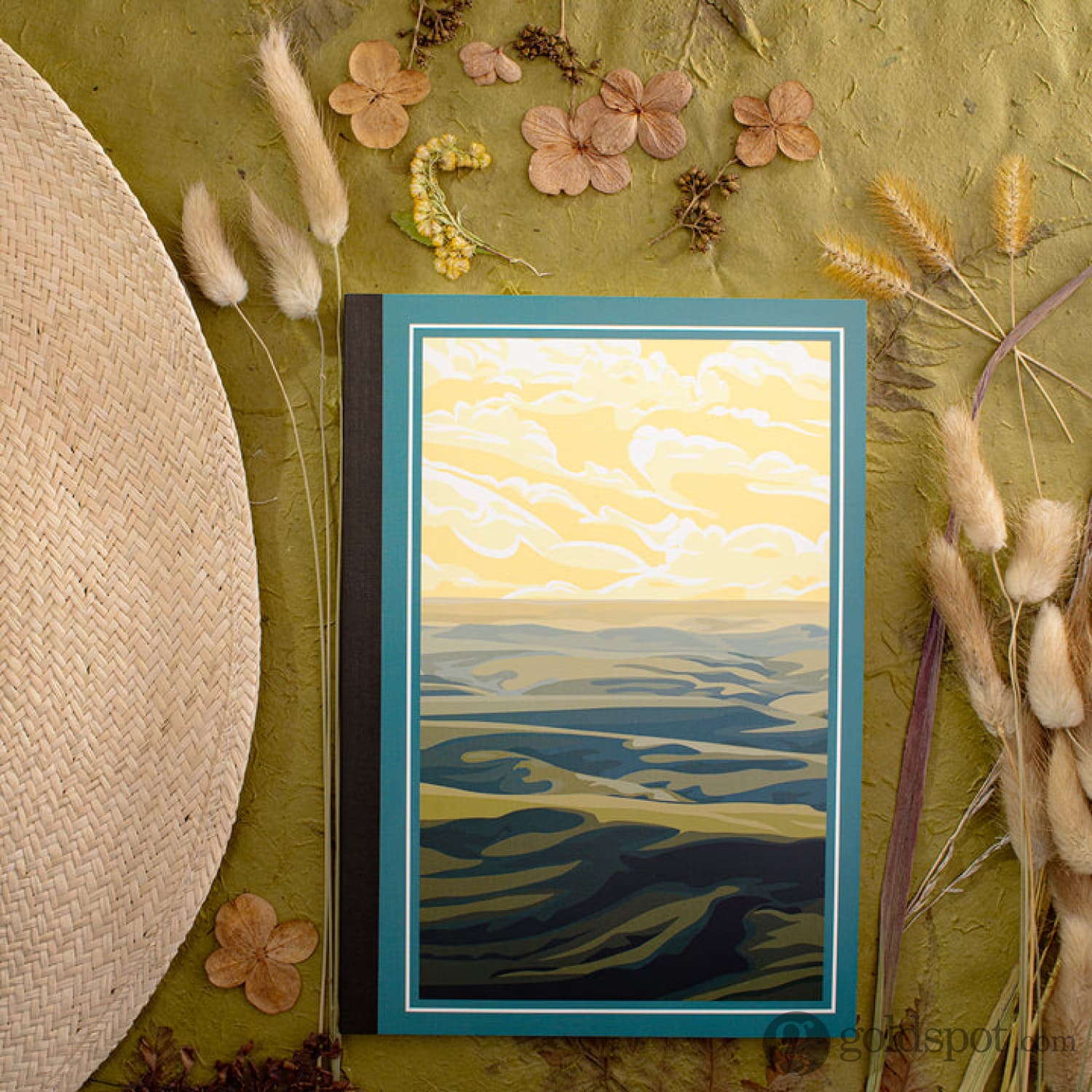 Itoya Profolio Oasis National Parks Lined Notebook in Tallgrass Prairie - A5 - Image 3