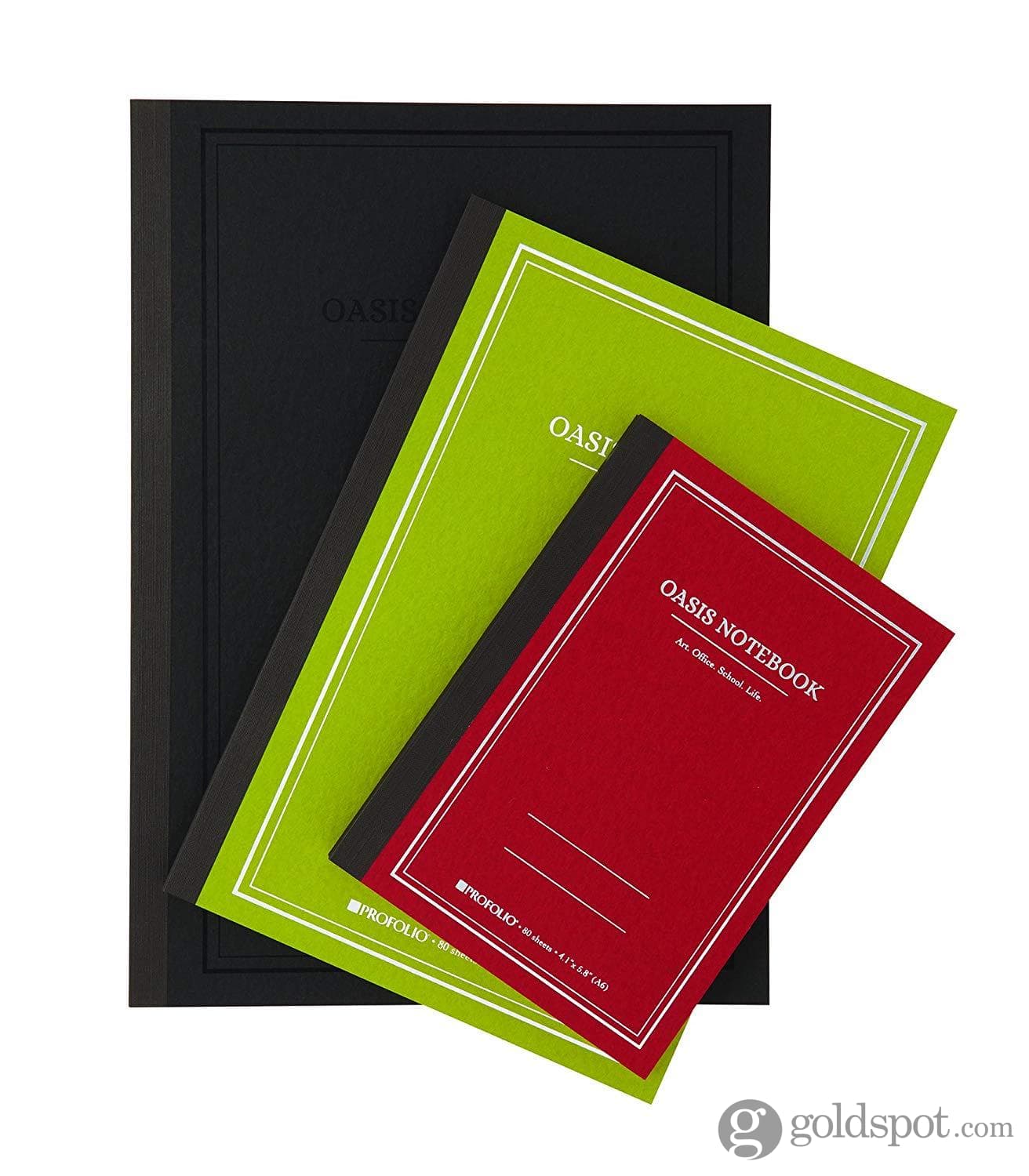 Itoya Profolio Oasis Lined Notebook in Avocado - B5 - Image 5