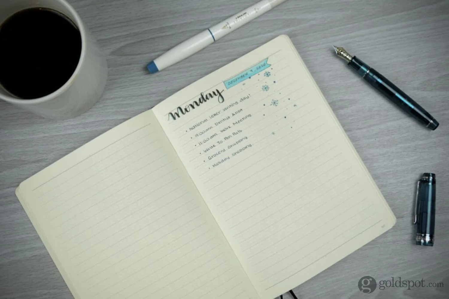 Itoya Profolio Oasis Summit Notebook in Dark Turquoise - B6 - Image 5