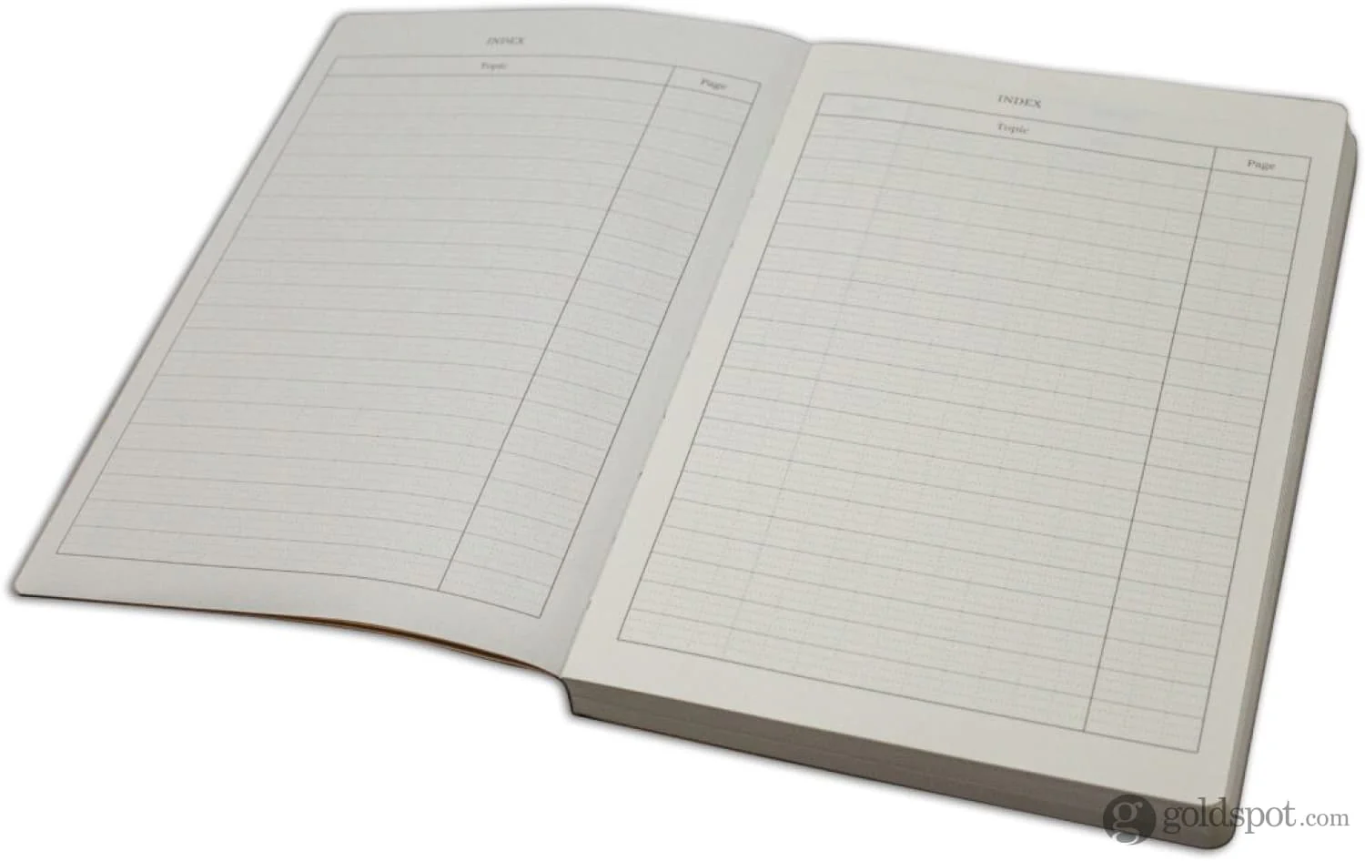 Itoya Profolio Oasis Summit Notebook in Golden Brown - B6 - Image 3