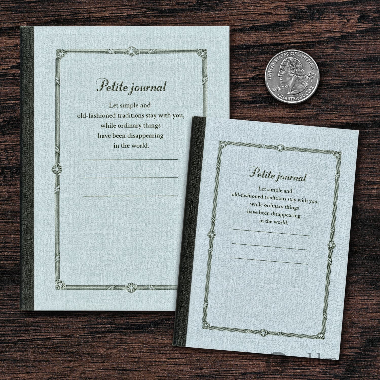 Itoya Profolio Petite Journal in Ocean - B7 - Image 5