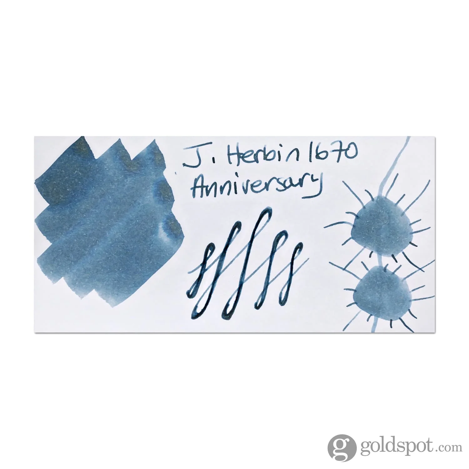 J. Herbin 1670 Anniversary Bottled Ink in Opale Nocturne - 50 mL - Image 2