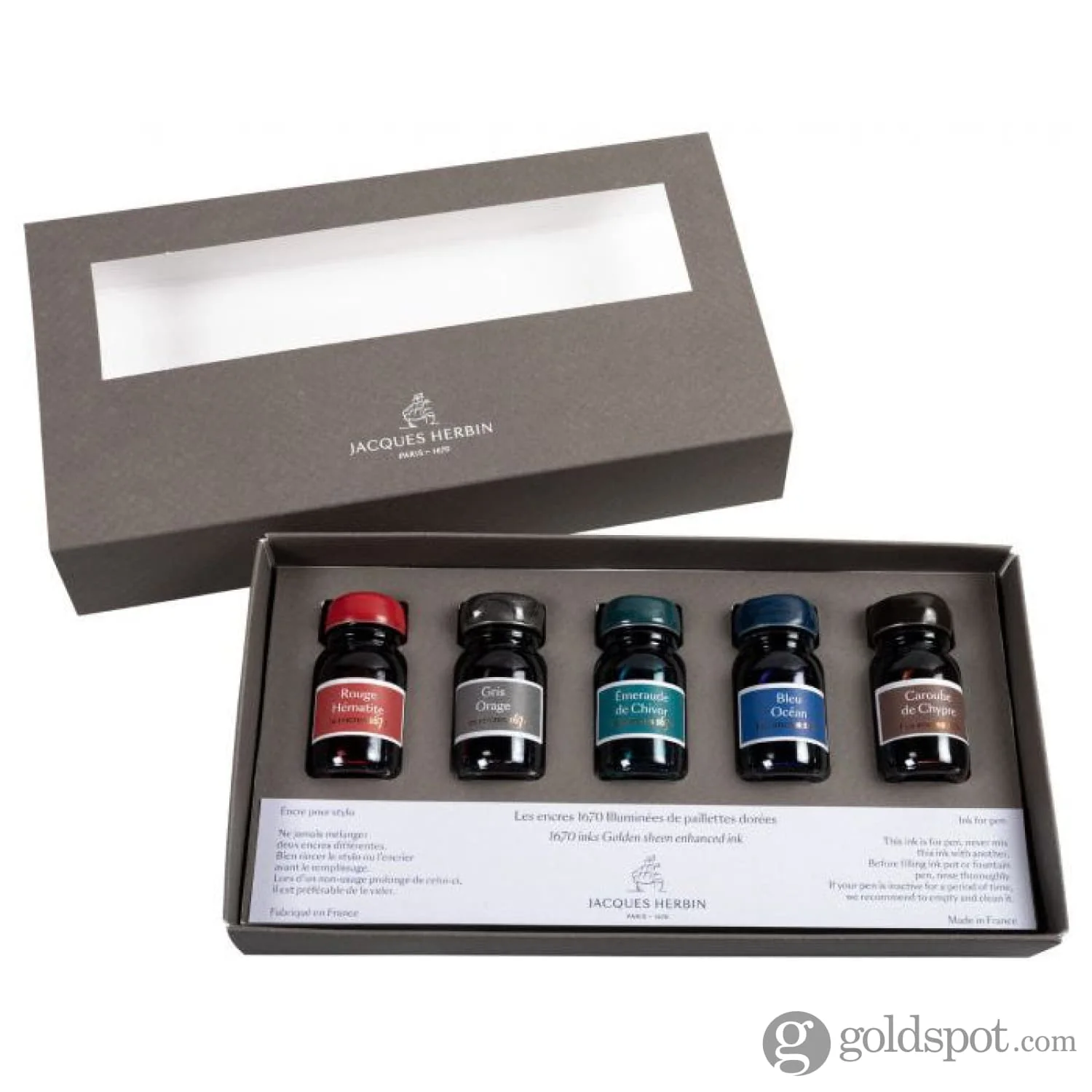 J. Herbin 1670 Anniversary Ink Gift Set - Set of 5 - Image 2