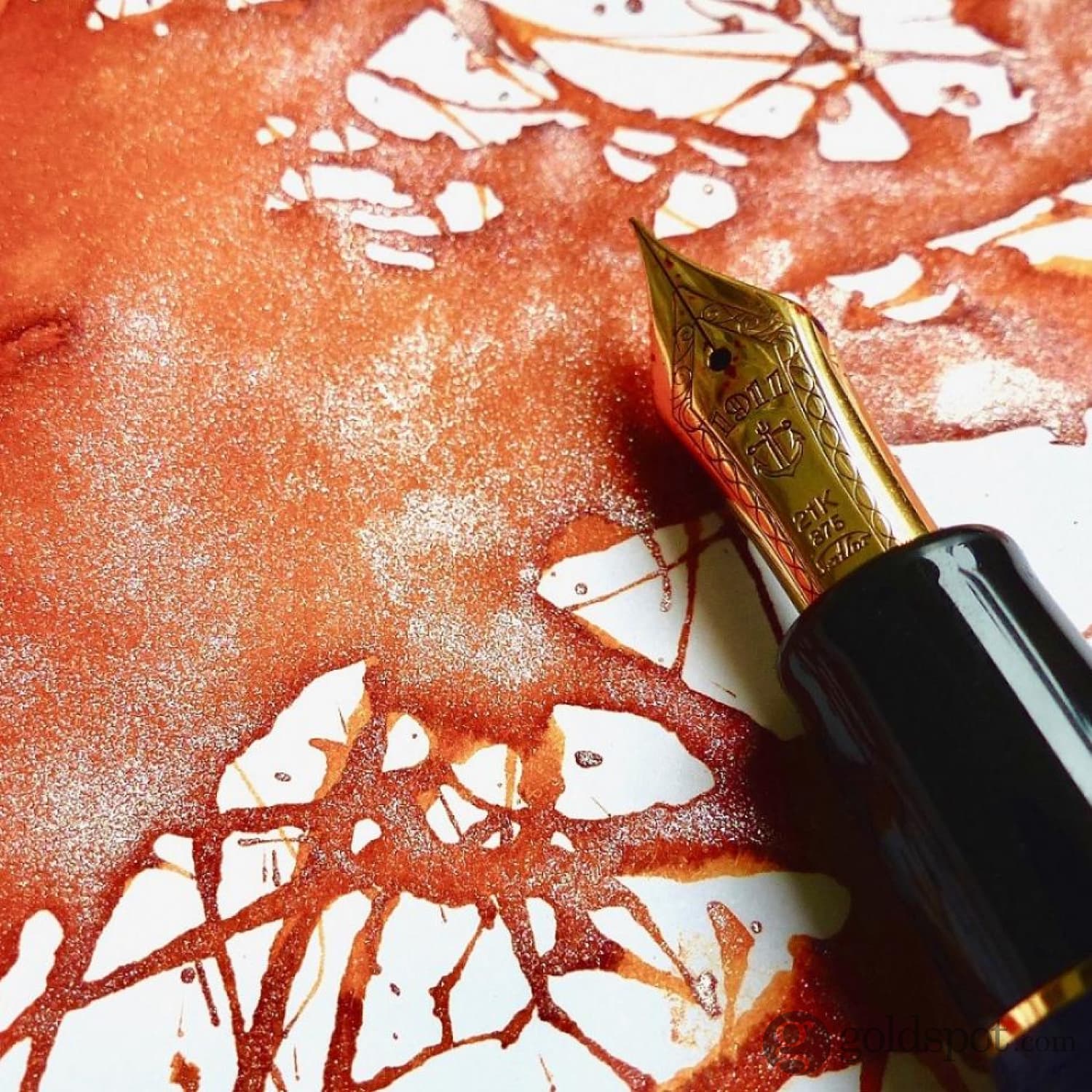 J. Herbin 1798 Bottled Fountain Pen Ink in Cornaline d'Egypte - 50 mL - Image 4