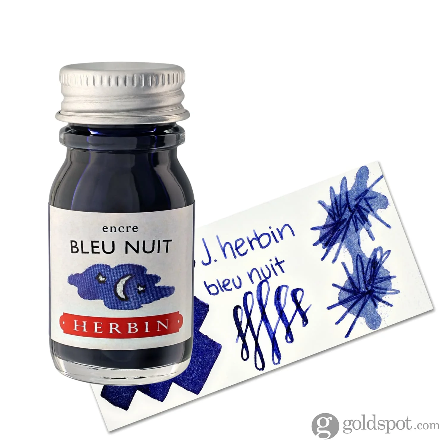 J. Herbin Bleu Nuit (Midnight Blue) Bottled Ink and Cartridges - Image 6
