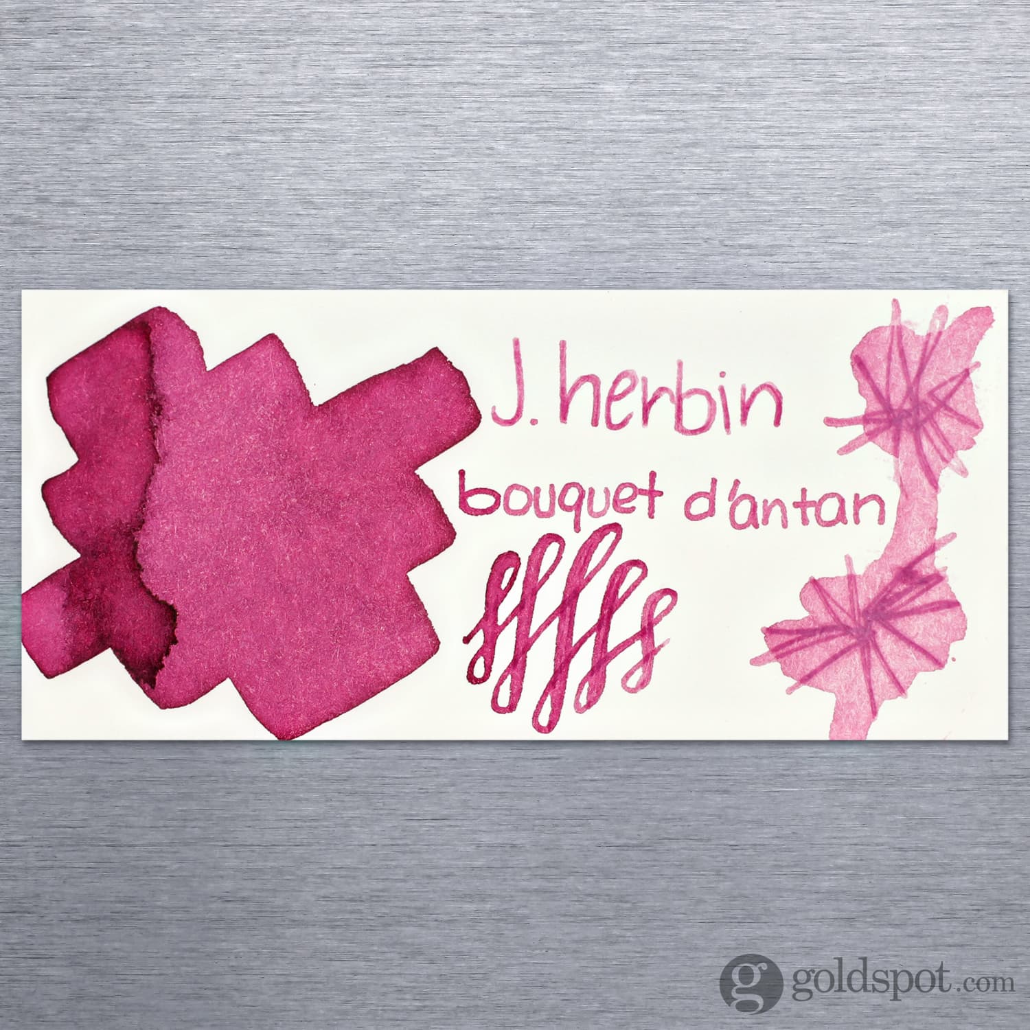 J. Herbin Bouquet d'Antan (Bouquet of Yesterday) Bottled Fountain Pen Ink - Image 2