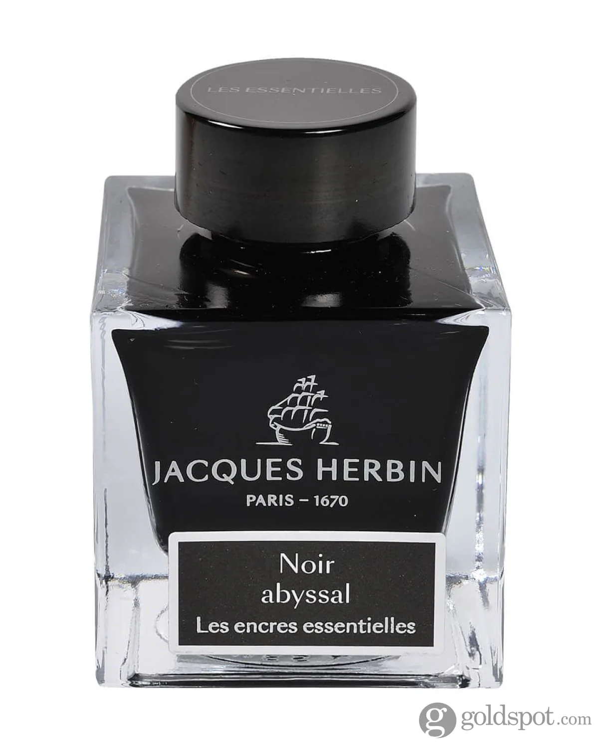 J. Herbin Essential Bottled Ink in Noir Abyssal - Image 6