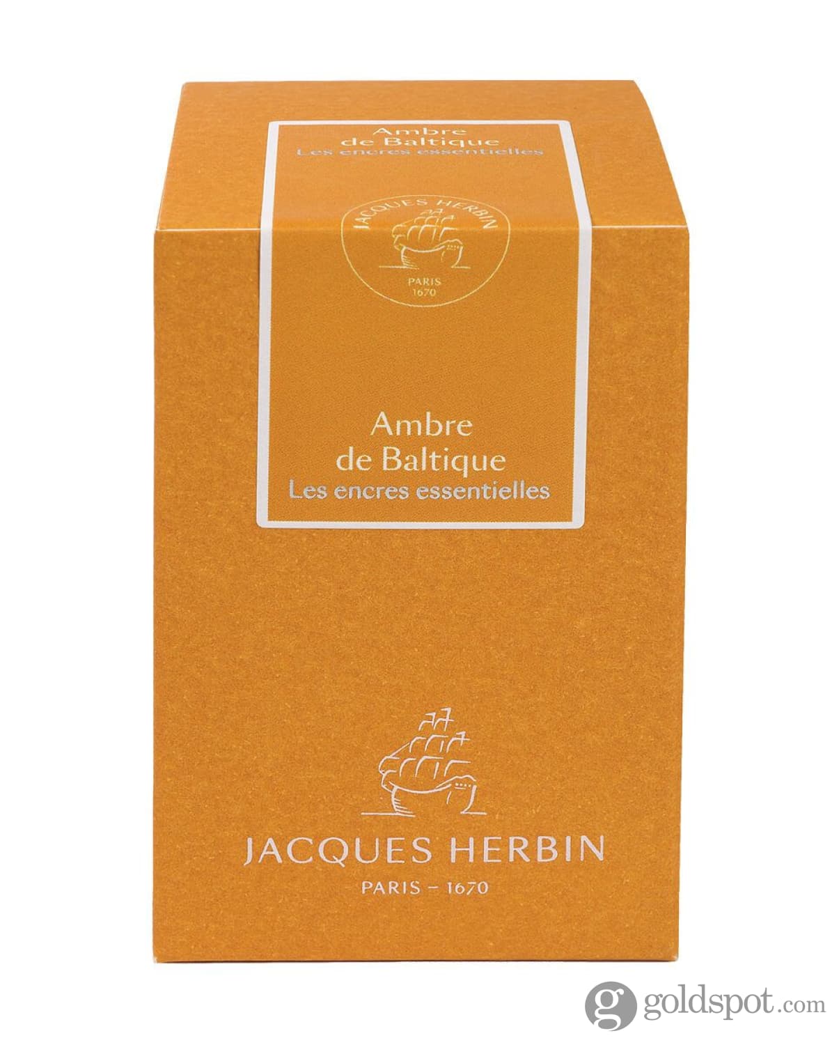J. Herbin Essential Bottled Ink in Ambre de Baltique - Image 2