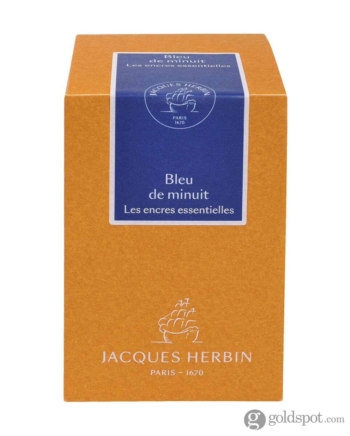 J. Herbin Essential Bottled Ink in Bleu de Minuit - Image 2