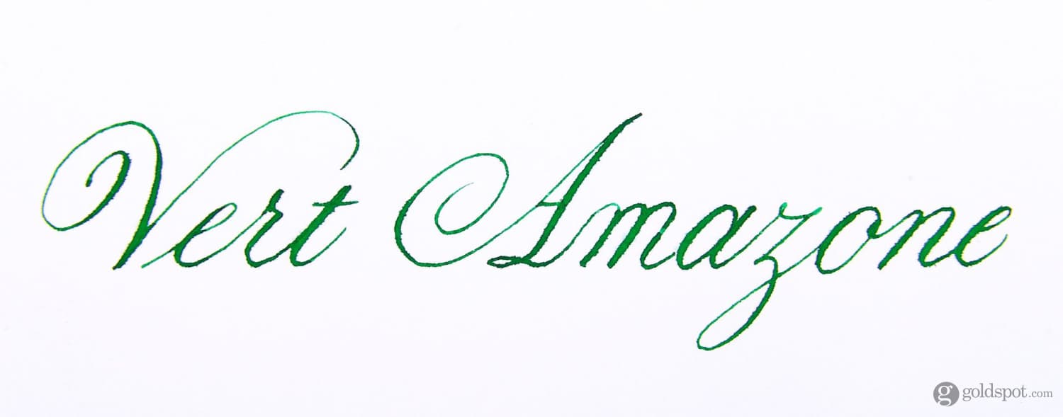J. Herbin Essential Bottled Ink in Vert Amazone - Image 3