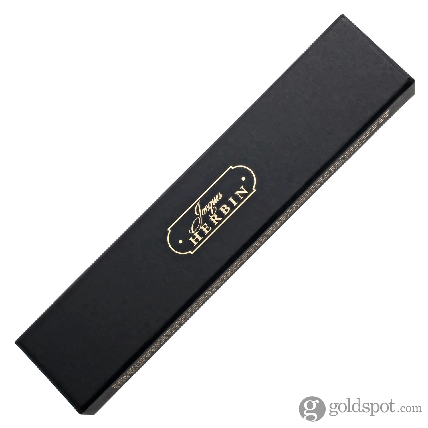 J. Herbin Glass Dip Pen in Blue Tapered Spiral Handle with Frosted Glass - Image 3
