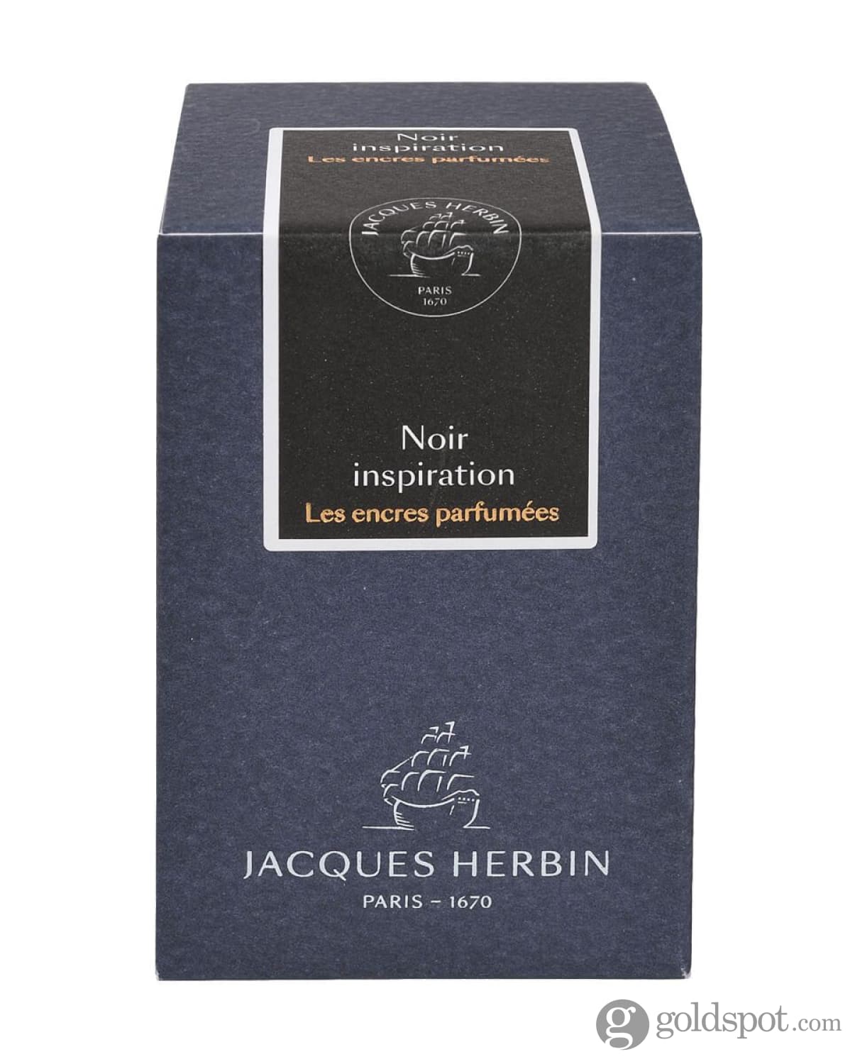 J. Herbin Noir Inspiration (Black) Scented Bottled Fountain Pen Ink - 50mL - Image 2