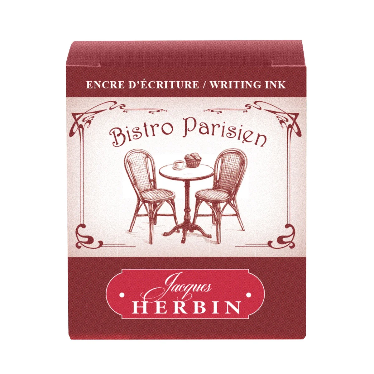 J. Herbin Paris Ink in Bistro Parisien (Garnet) - 30ml - Image 3