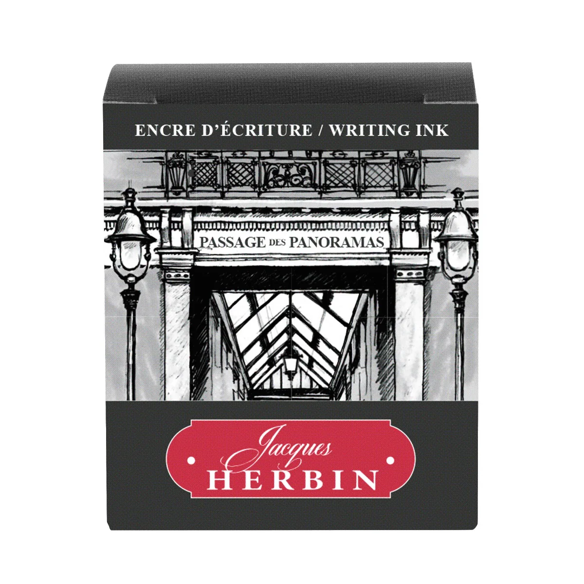 J. Herbin Paris Ink in Passage des Panoramas (Off-Black) - 30ml - Image 3