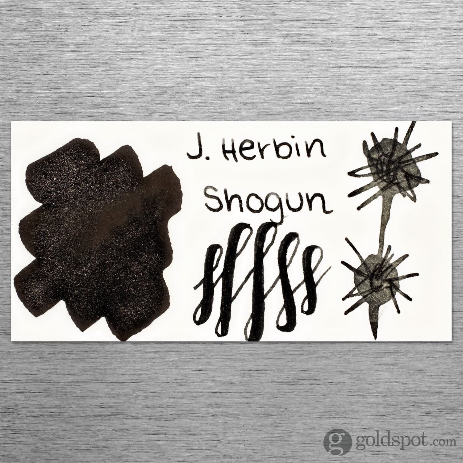 J. Herbin “Shogun” by Kenzo Takada Essential Bottled Fountain Pen Ink - 50 mL - Image 2