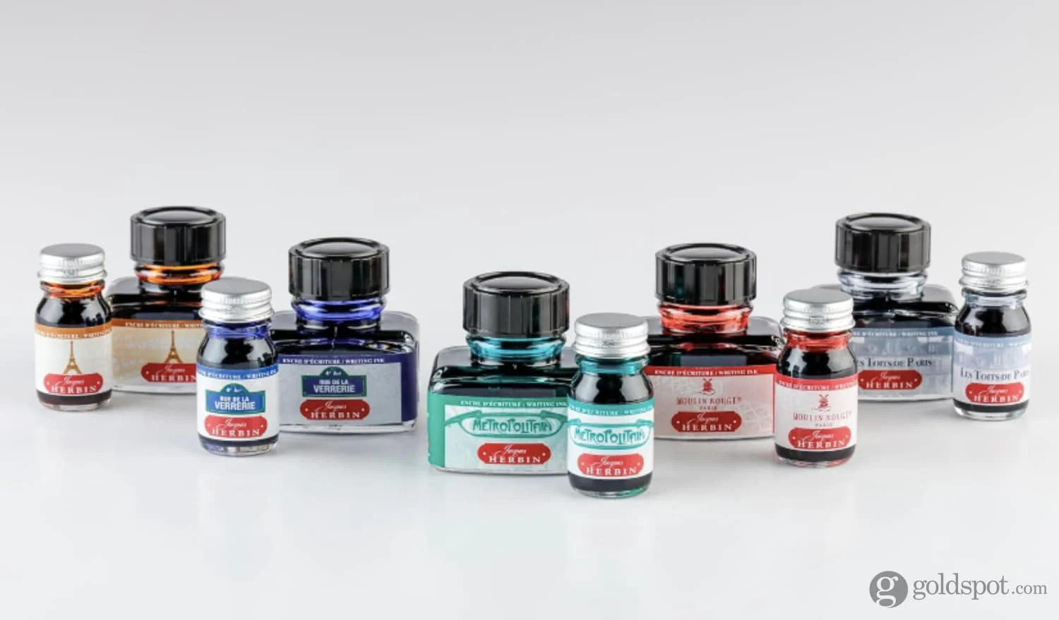 J. Herbin Paris Bottled Ink Gift Set of 5  - 10ml - Image 7