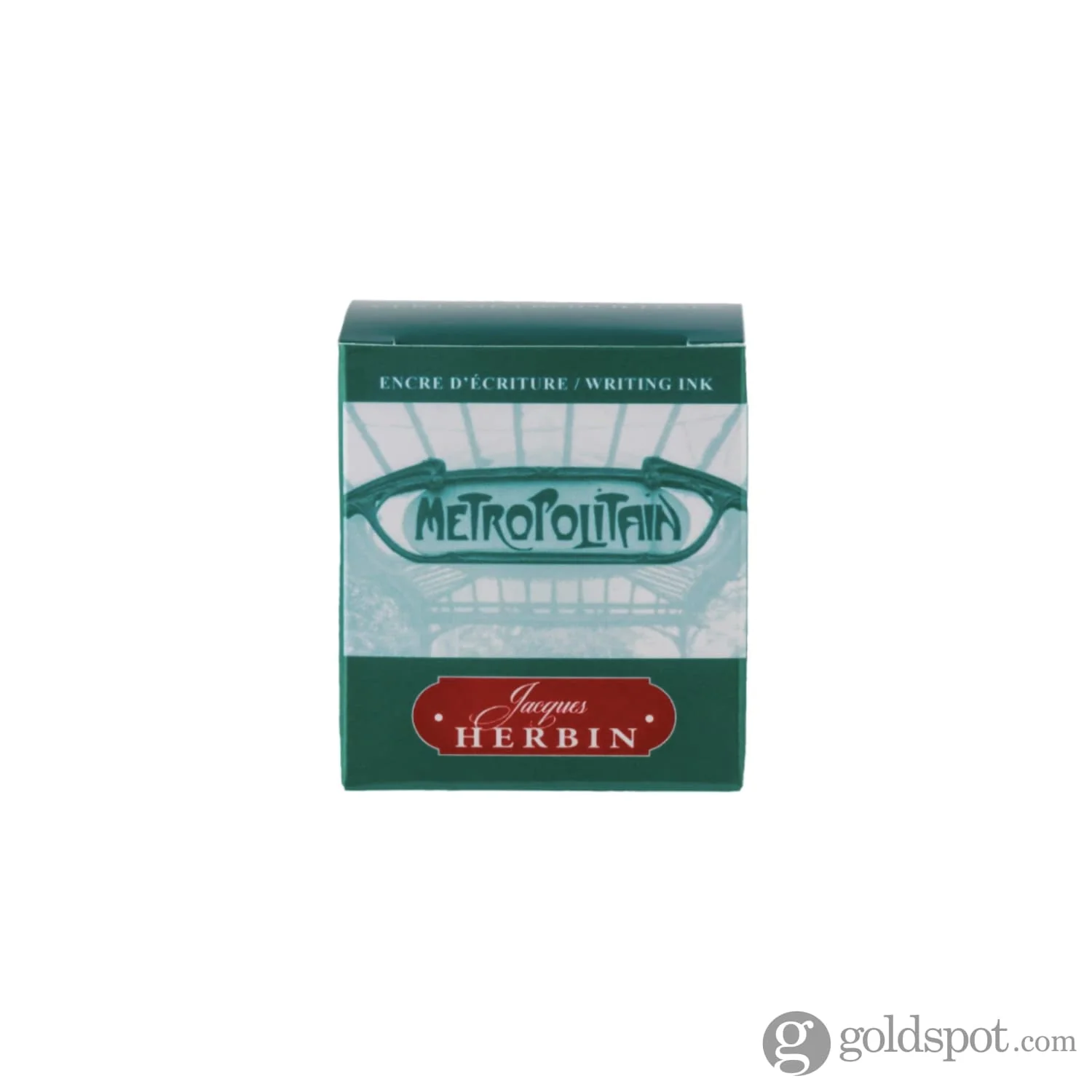 J. Herbin Paris Bottled Ink in Metropolitain Green  - 30ml - Image 5