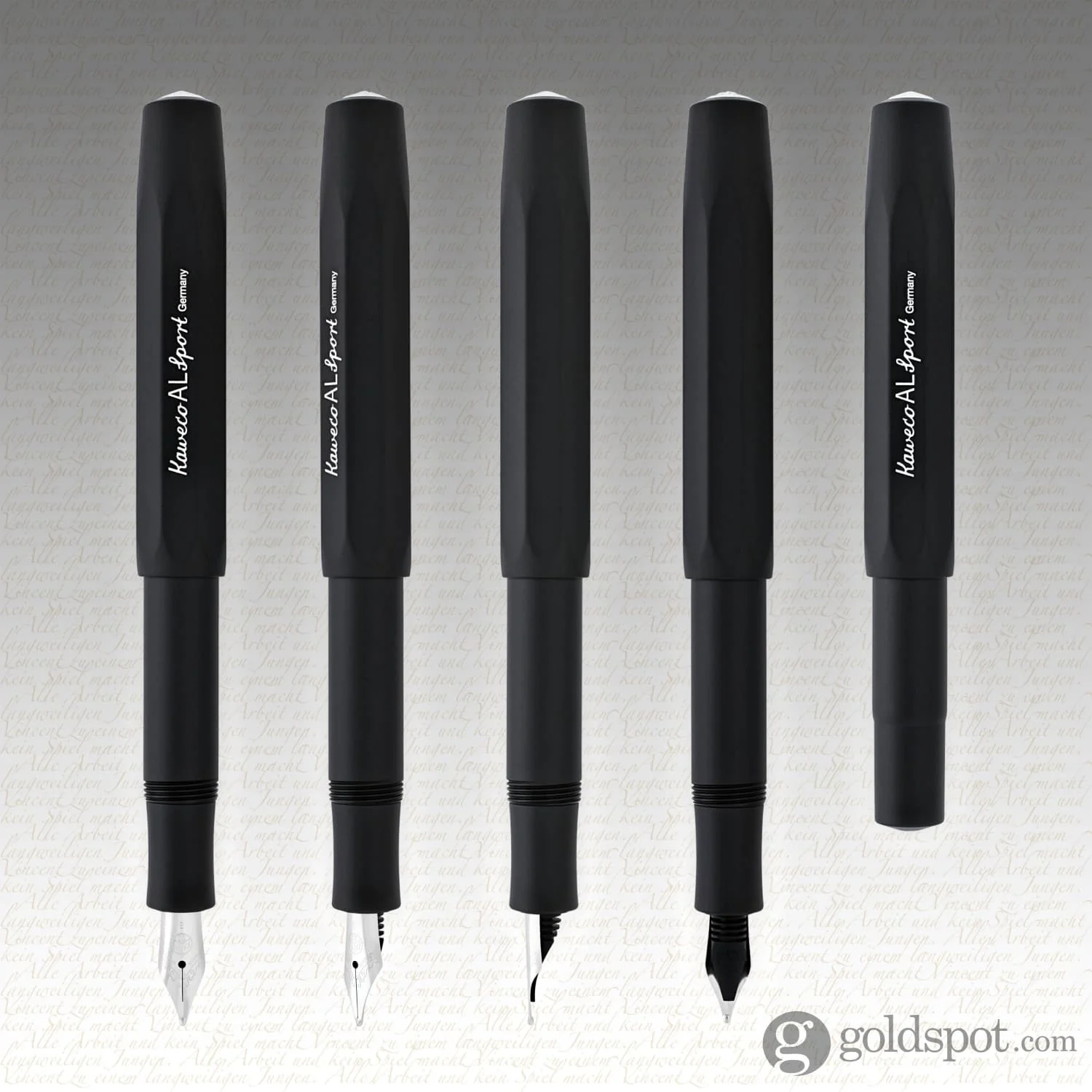 Kaweco AL Sport Fountain Pen in Black - Image 6