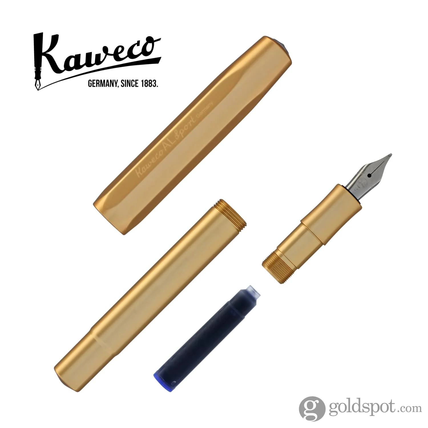 Kaweco AL Sport Fountain Pen in Gold - Special Edition - Image 5