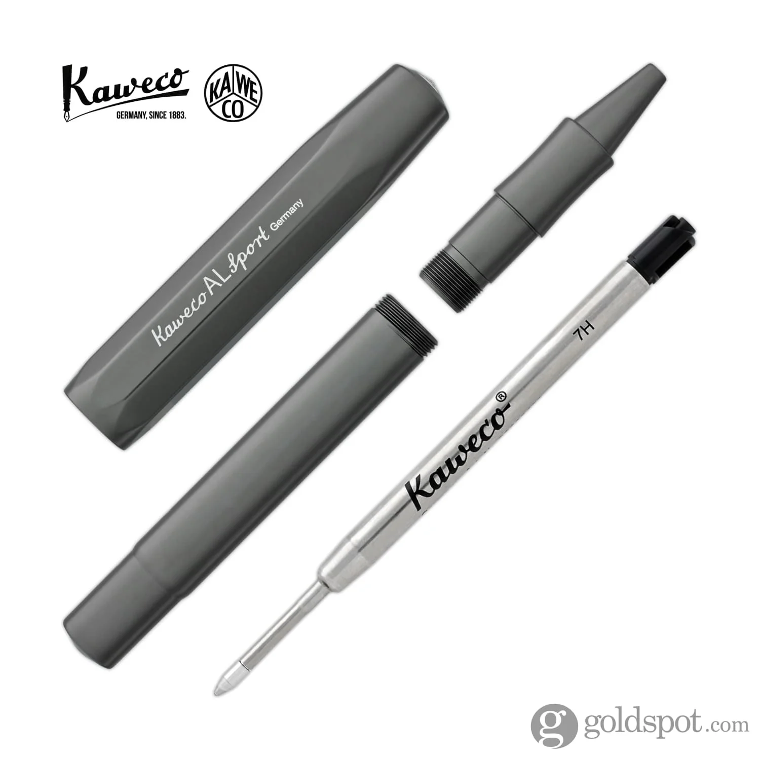 Kaweco AL Sport Rollerball Pen -  Grey - Image 3
