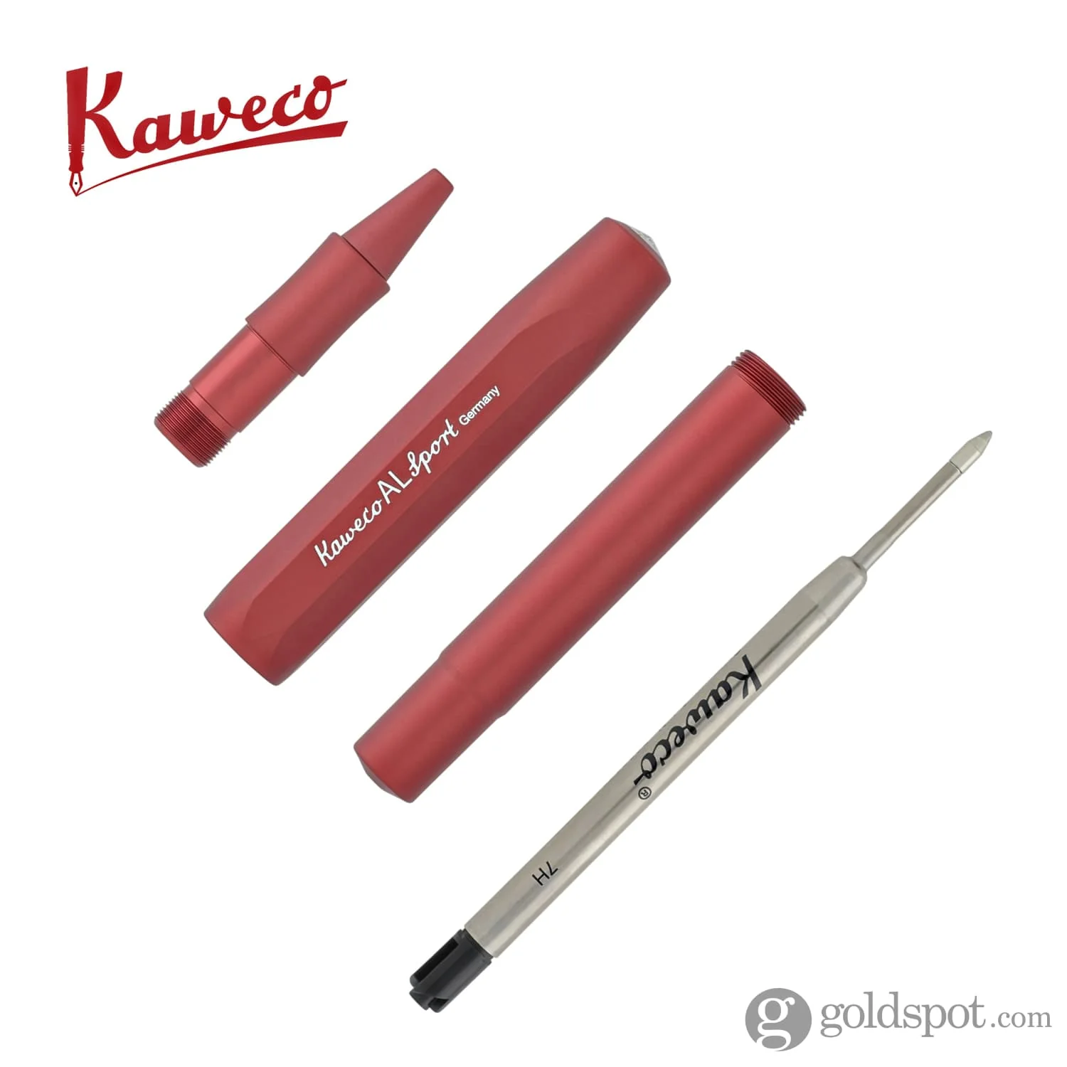 Kaweco AL Sport Rollerball Pen in Red - Special Edition - Image 3