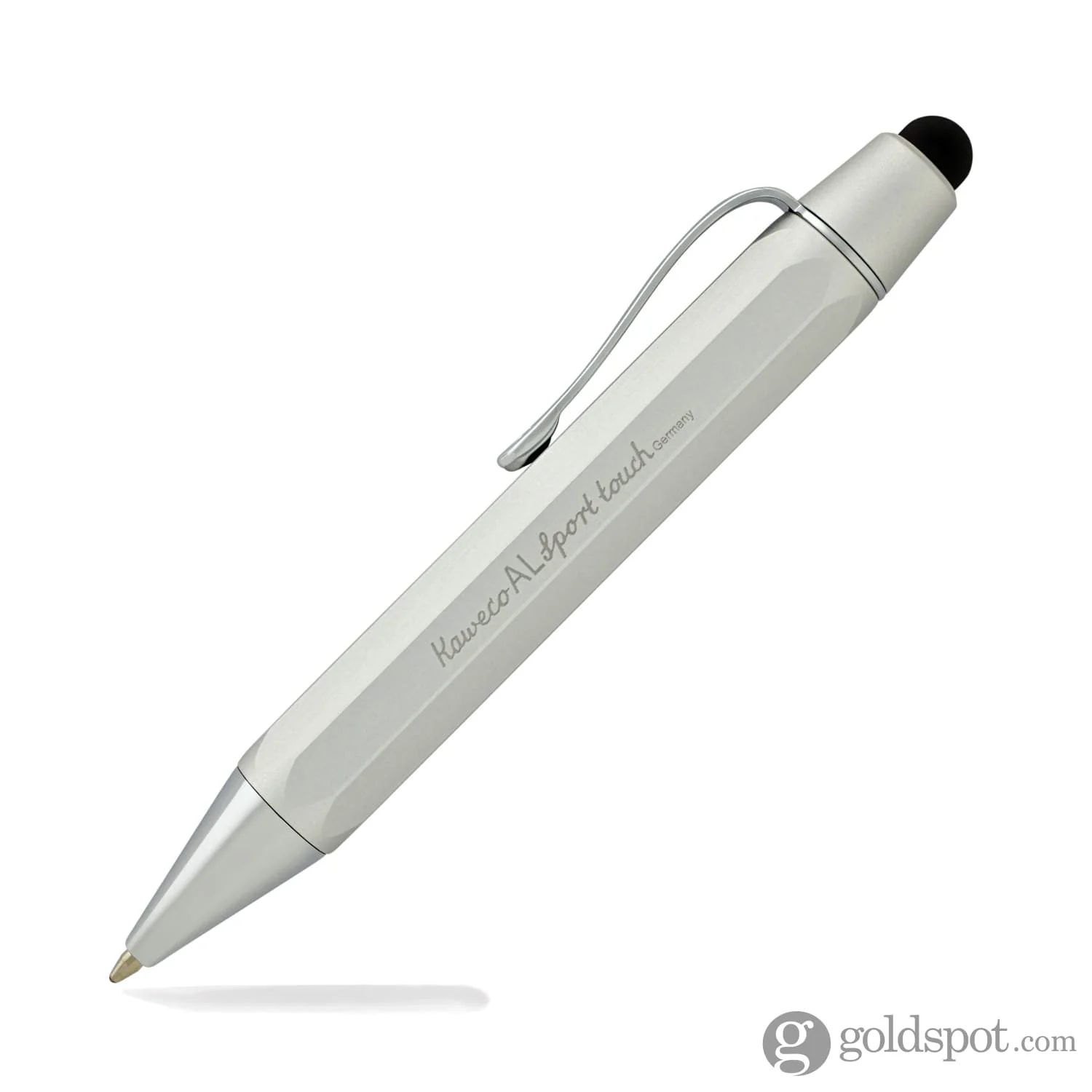 Kaweco AL Sport Touch Ballpoint Pen in Silver Matte with Stylus - Image 2