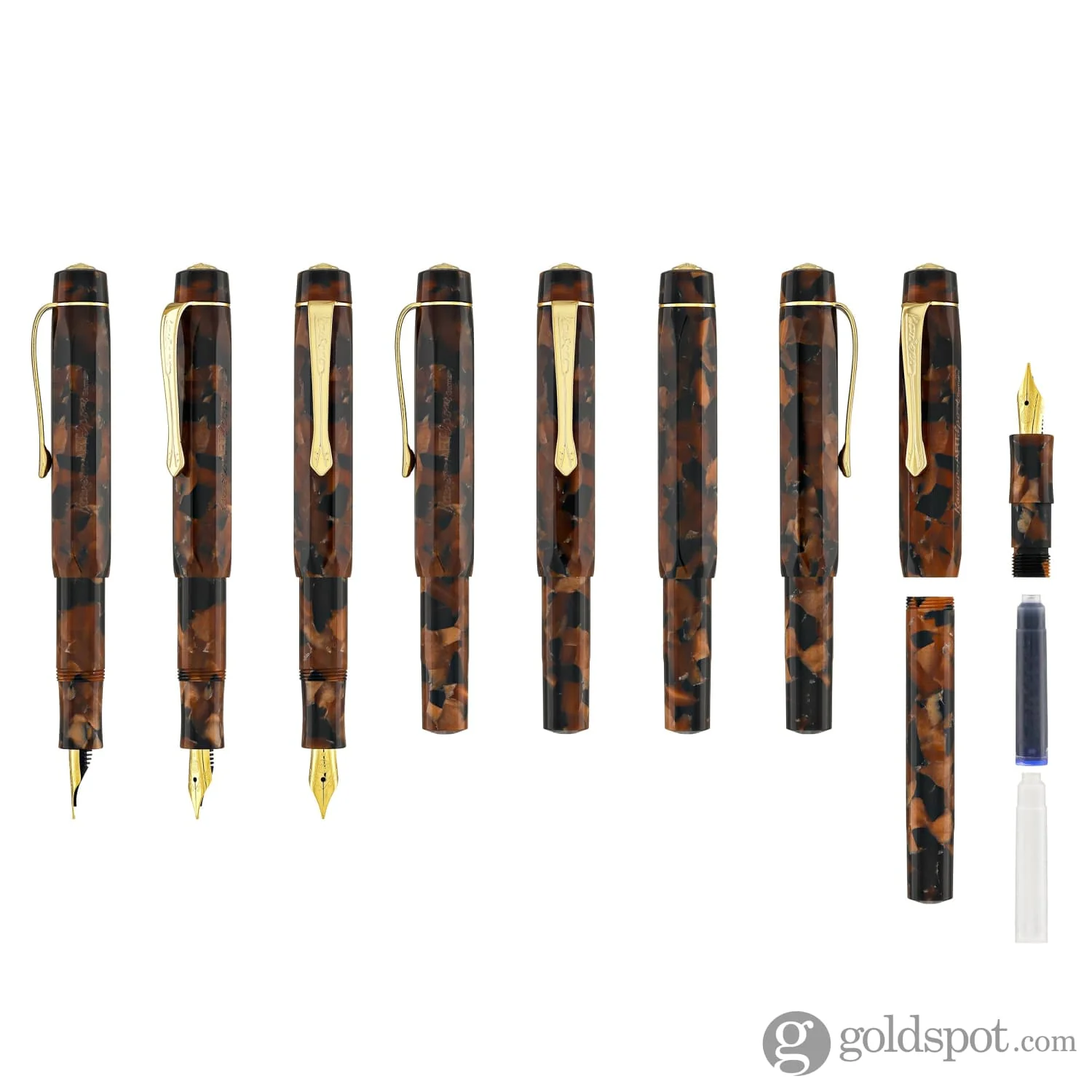 Kaweco ART Sport Fountain Pen in Hickory Brown - Image 8