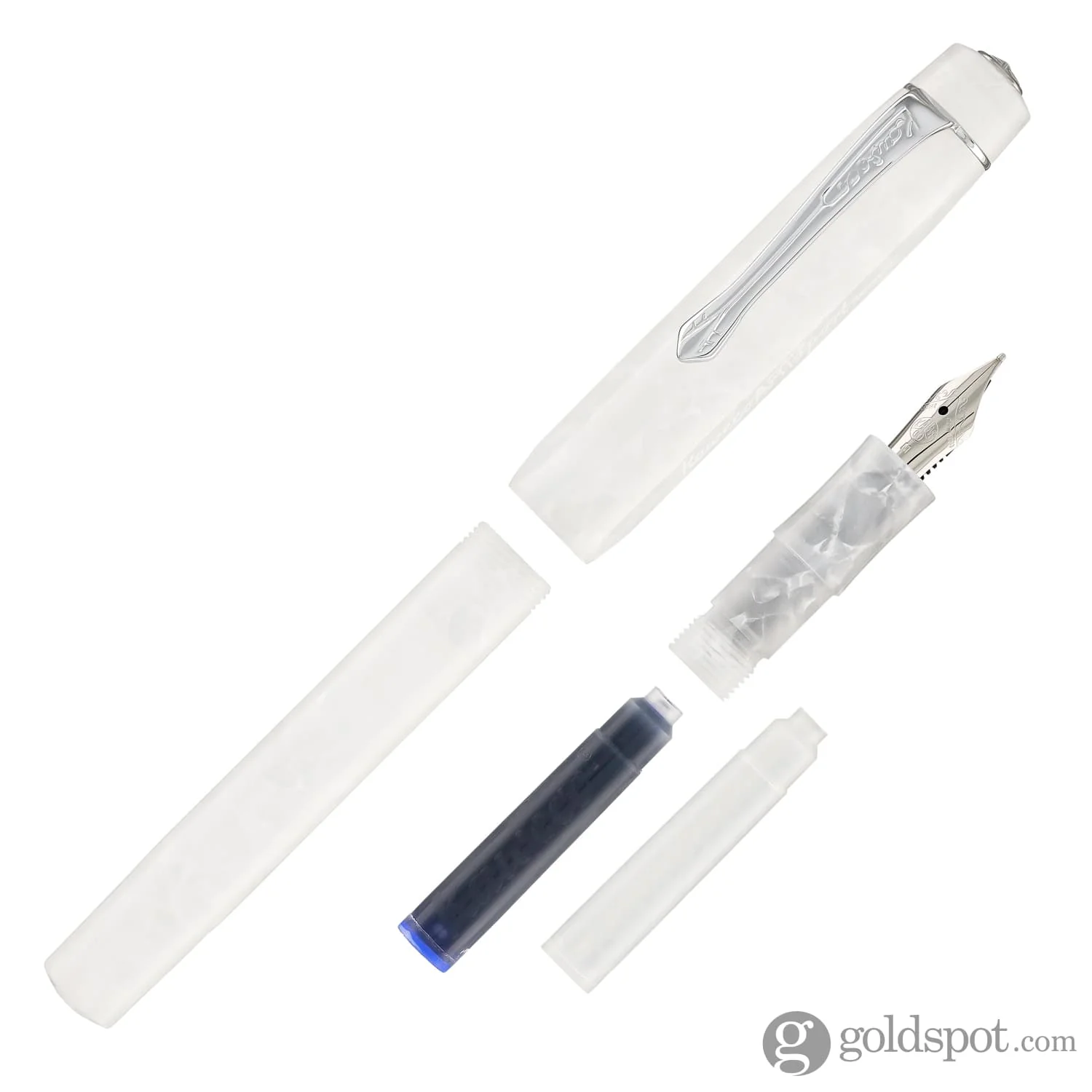 Kaweco ART Sport Fountain Pen in Mineral White - Image 7