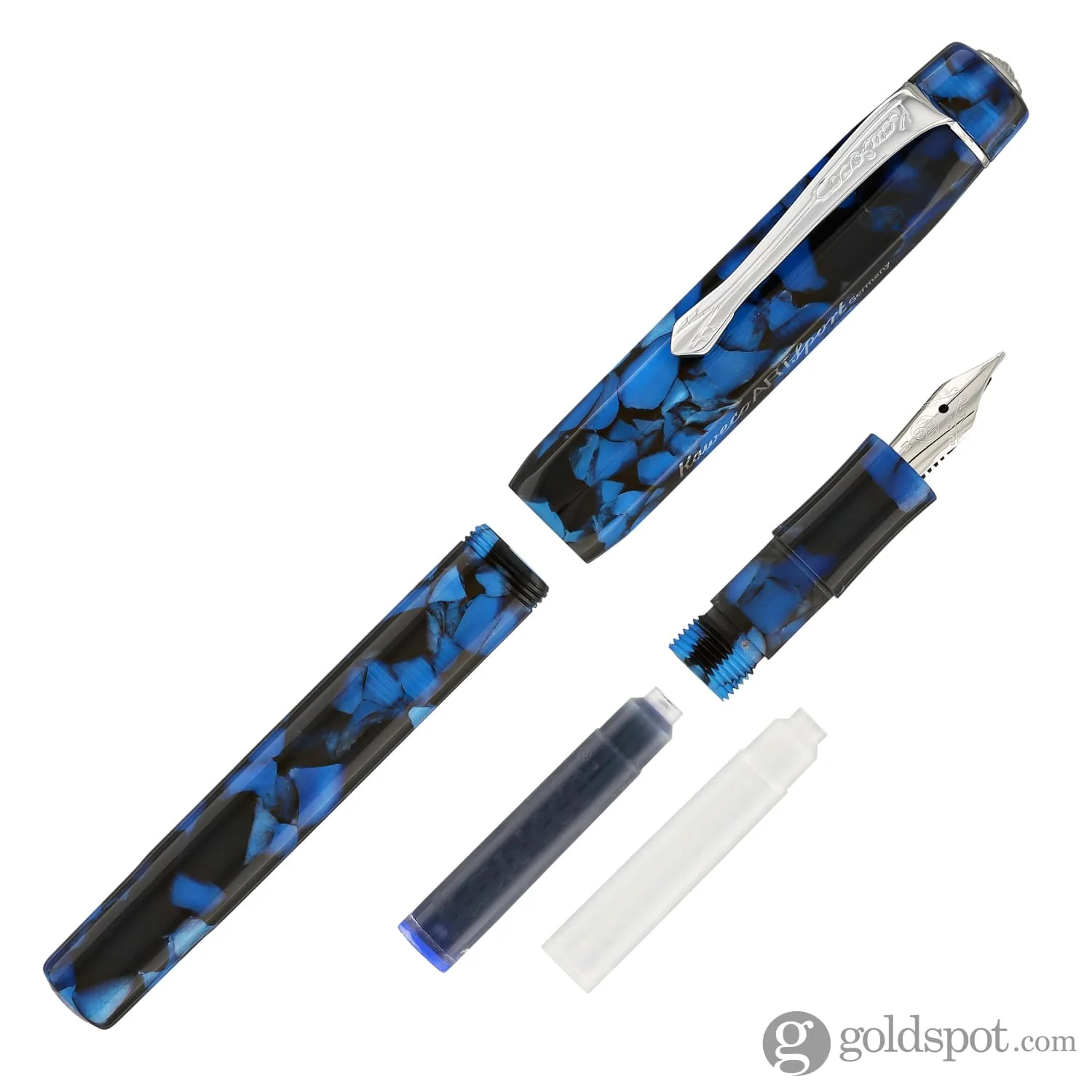 Kaweco ART Sport Fountain Pen in Pebble Blue - Image 7