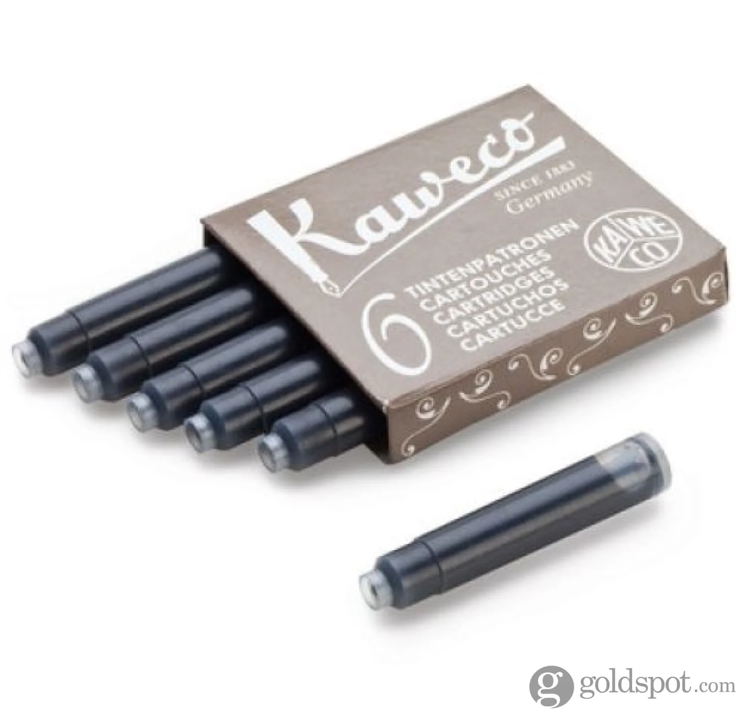 Kaweco Bottled Ink and Cartridges in Caramel Brown - Image 3