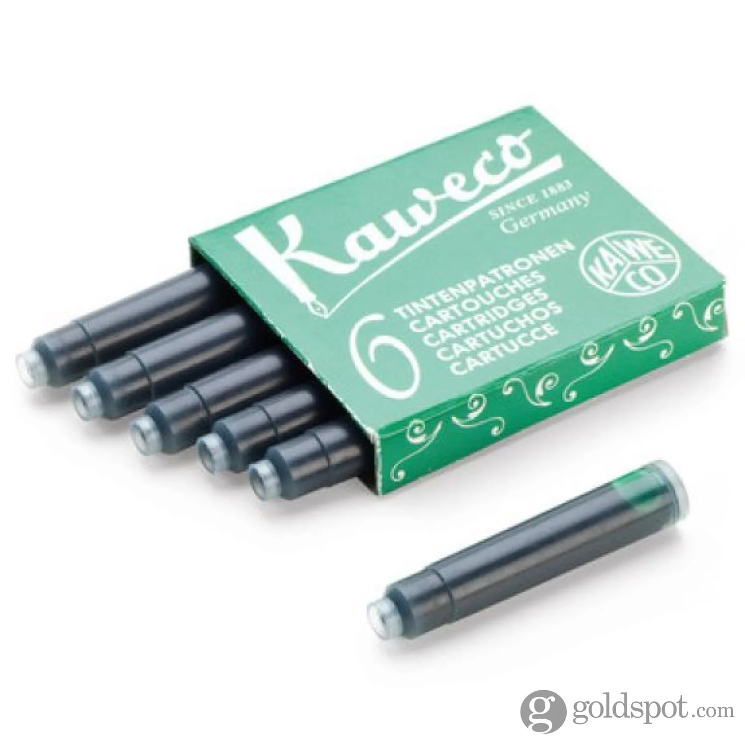 Kaweco Bottled Ink and Cartridges in Green - Image 3